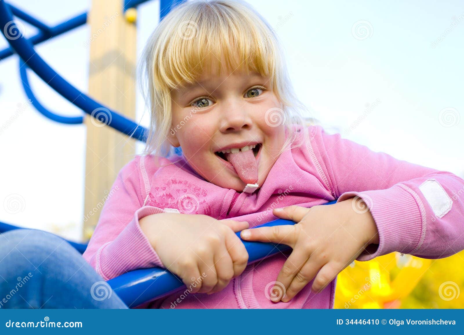Funny Six Year Old Girl Shows Tongue Stock Photo - Image of small, playground: 34446410 Funny Six Year Old Girl Shows Tongue Stock Photo - Image of small, playground: 34446410