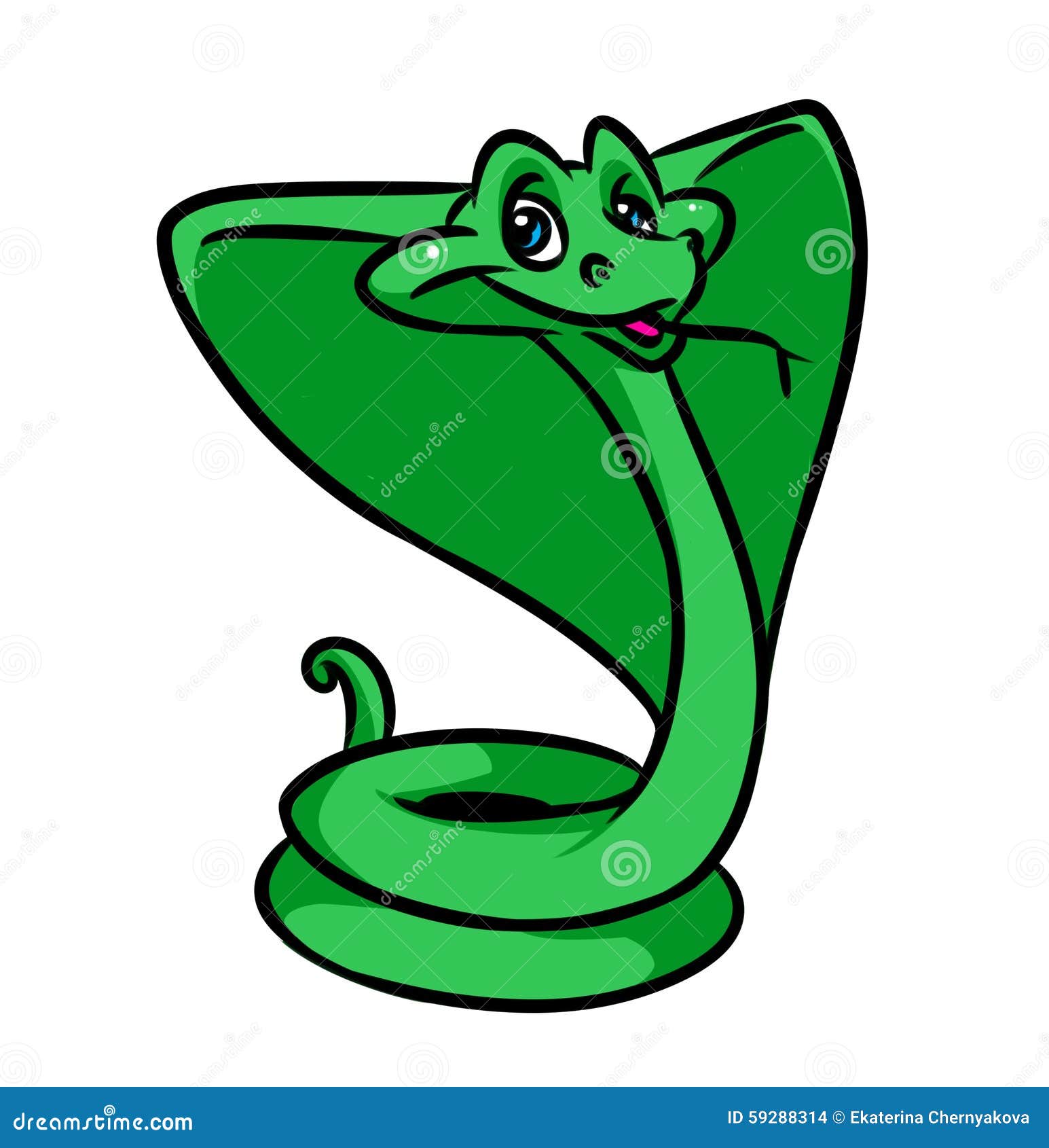 Funny Snake Cobra Cartoon Illustration Stock Illustration - Illustration of cobra, capote: 59288314 Funny Snake Cobra Cartoon Illustration Stock Illustration - Illustration of cobra, capote: 59288314