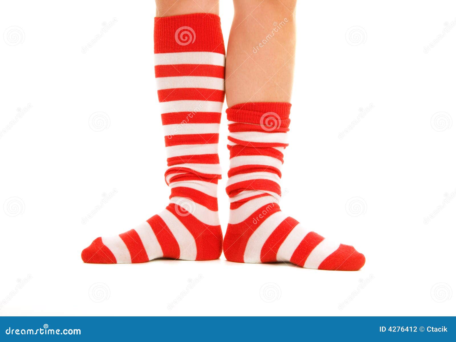 Funny striped socks stock photo. Image of fashion, girlie - 4276412