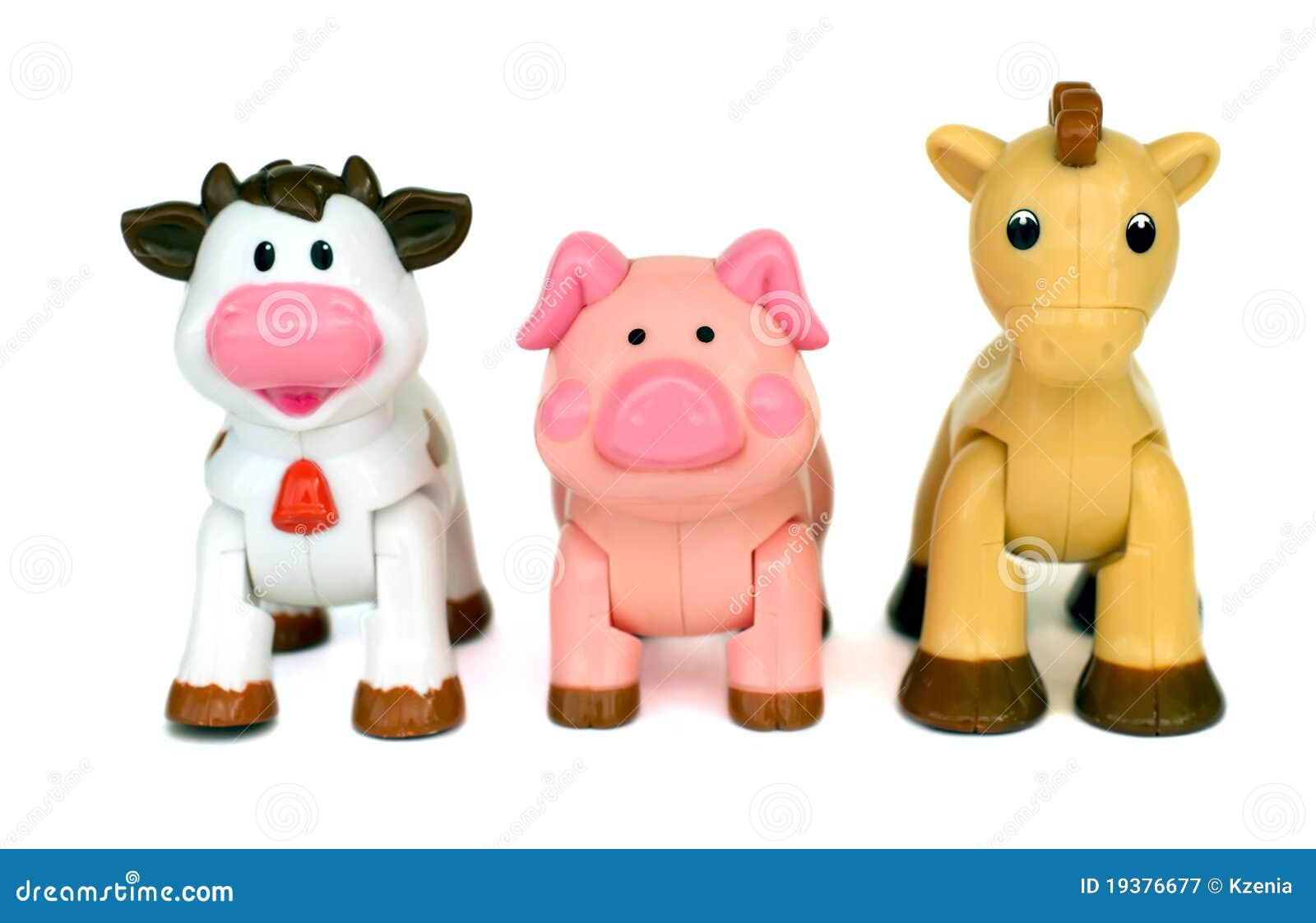 Funny toys stock image. Image of animal, horse, bull 19376677