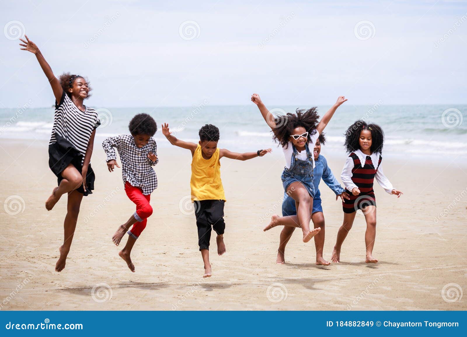 Funny Vacation. Children or Kids Playing and Romp Together at the Beach on  Holiday Stock Image - Image of enjoyment, covid19: 184882849