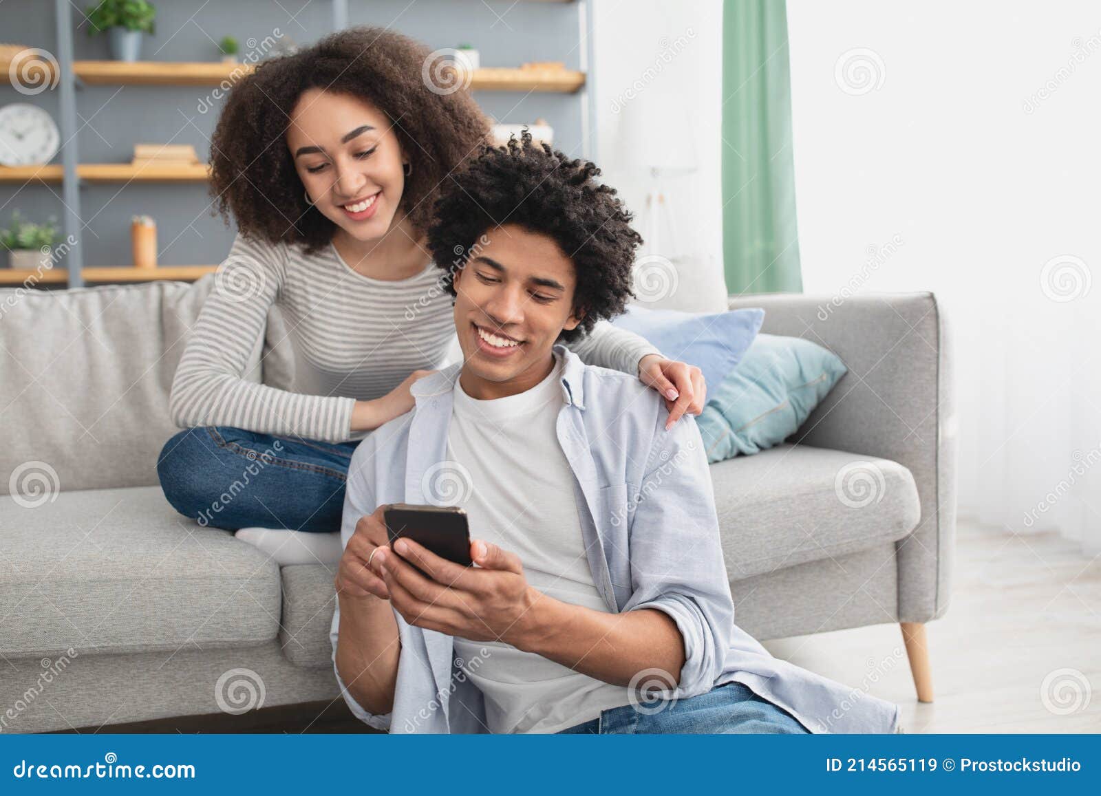 Funny Video, Read Message, Good Message and Ad at Home during Covid-19  Pandemic Stock Image - Image of funny, looking: 214565119