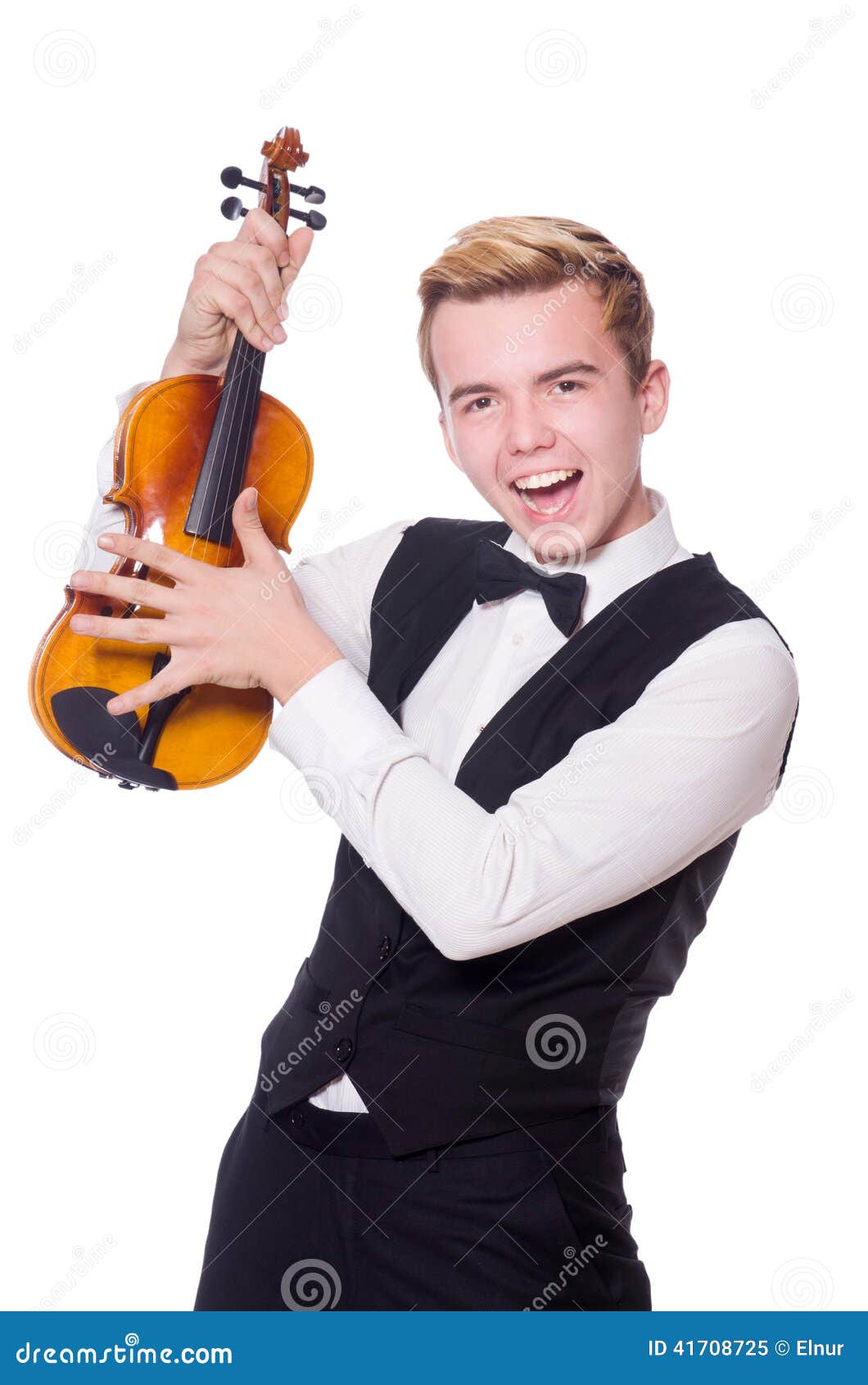 Funny violin player stock image. Image of humourous, humorous 41708725