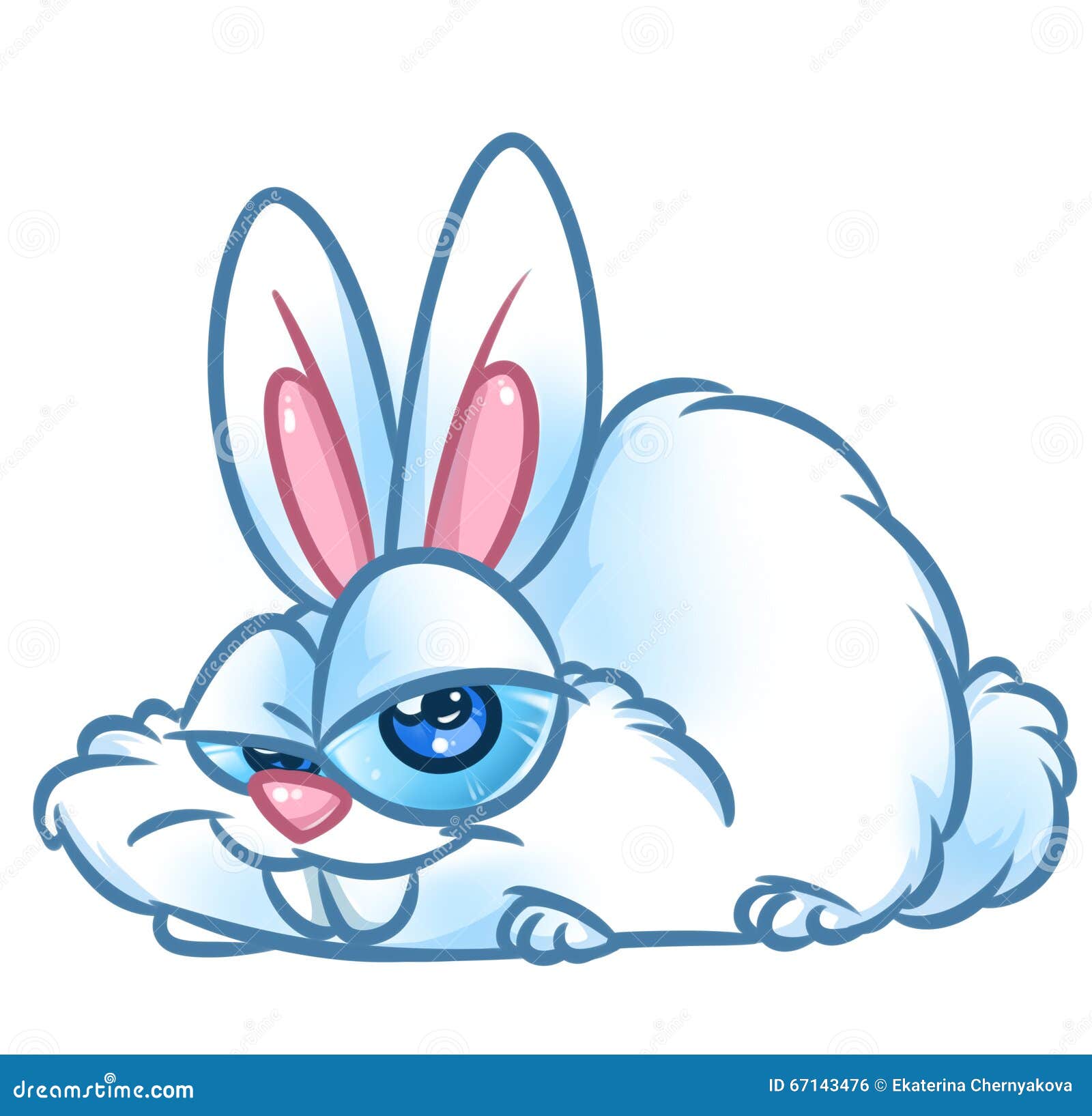 Funny White Rabbit Cartoon Illustration Stock Illustration - Illustration of bunny, fluffy: 67143476 Funny White Rabbit Cartoon Illustration Stock Illustration - Illustration of bunny, fluffy: 67143476