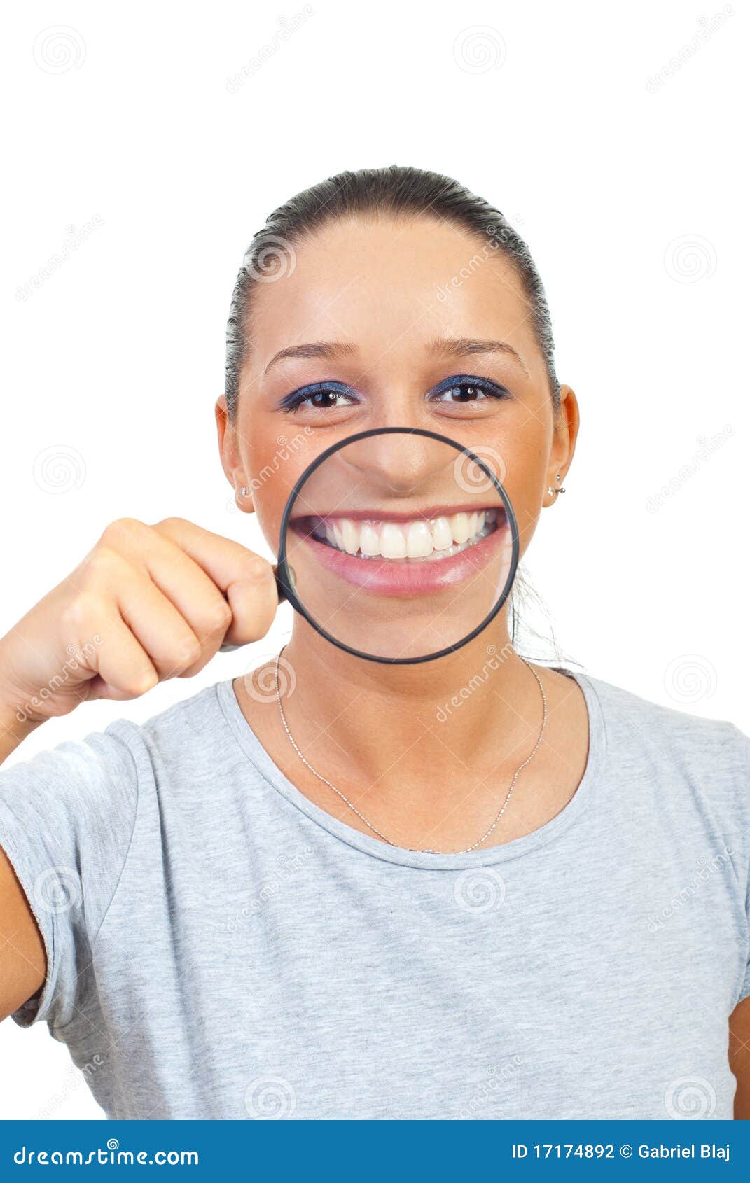 Funny woman with big smile stock photo. Image of funny - 17174892 Funny woman with big smile stock photo. Image of funny - 17174892