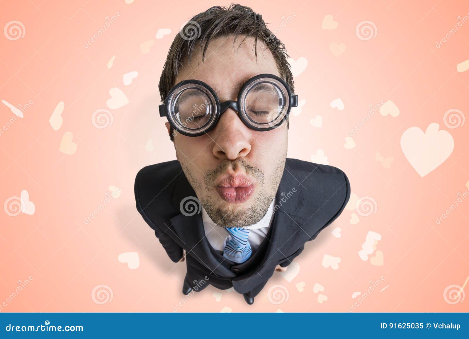 Eyeglass With Humorous Eyetest Chart Royalty Free Stock Image 65488126 