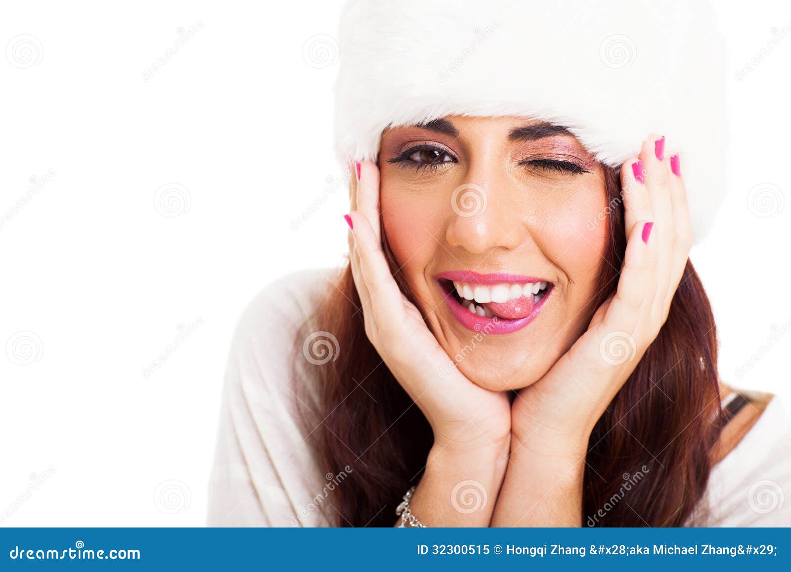 Funny young woman stock image. Image of expression, facial 32300515