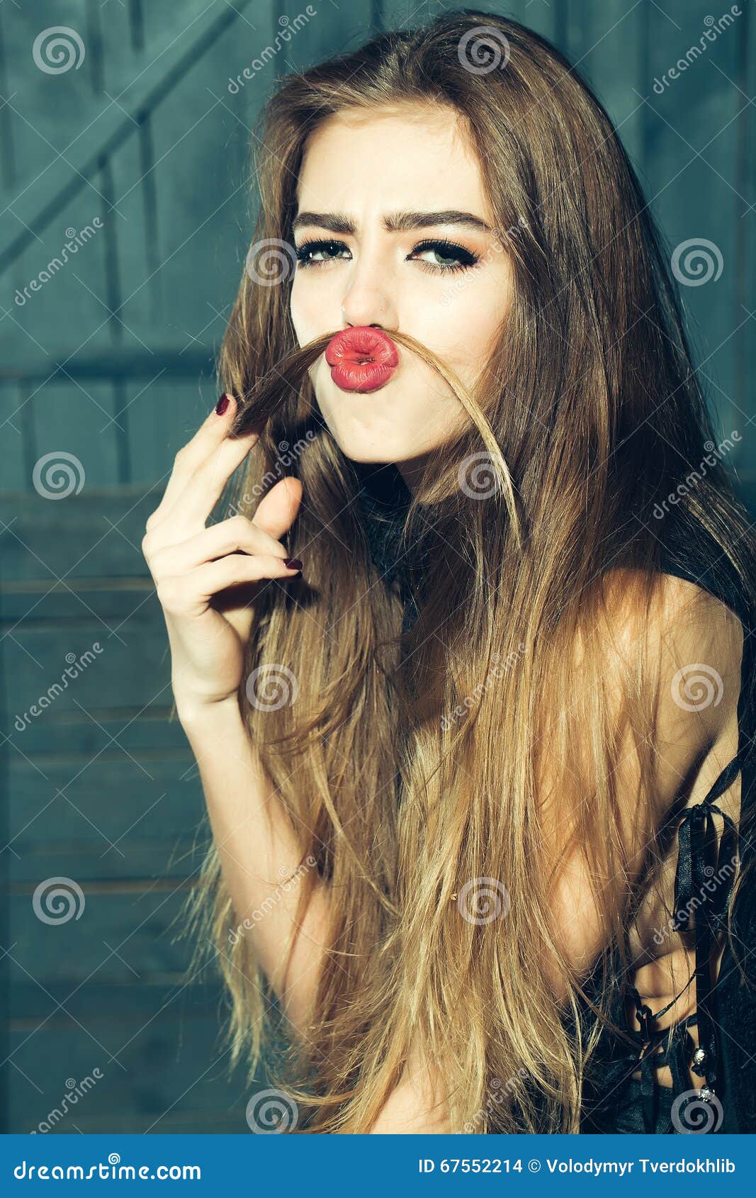 Funny young woman stock photo. Image of beauty, looking - 67552214 Funny young woman stock photo. Image of beauty, looking - 67552214