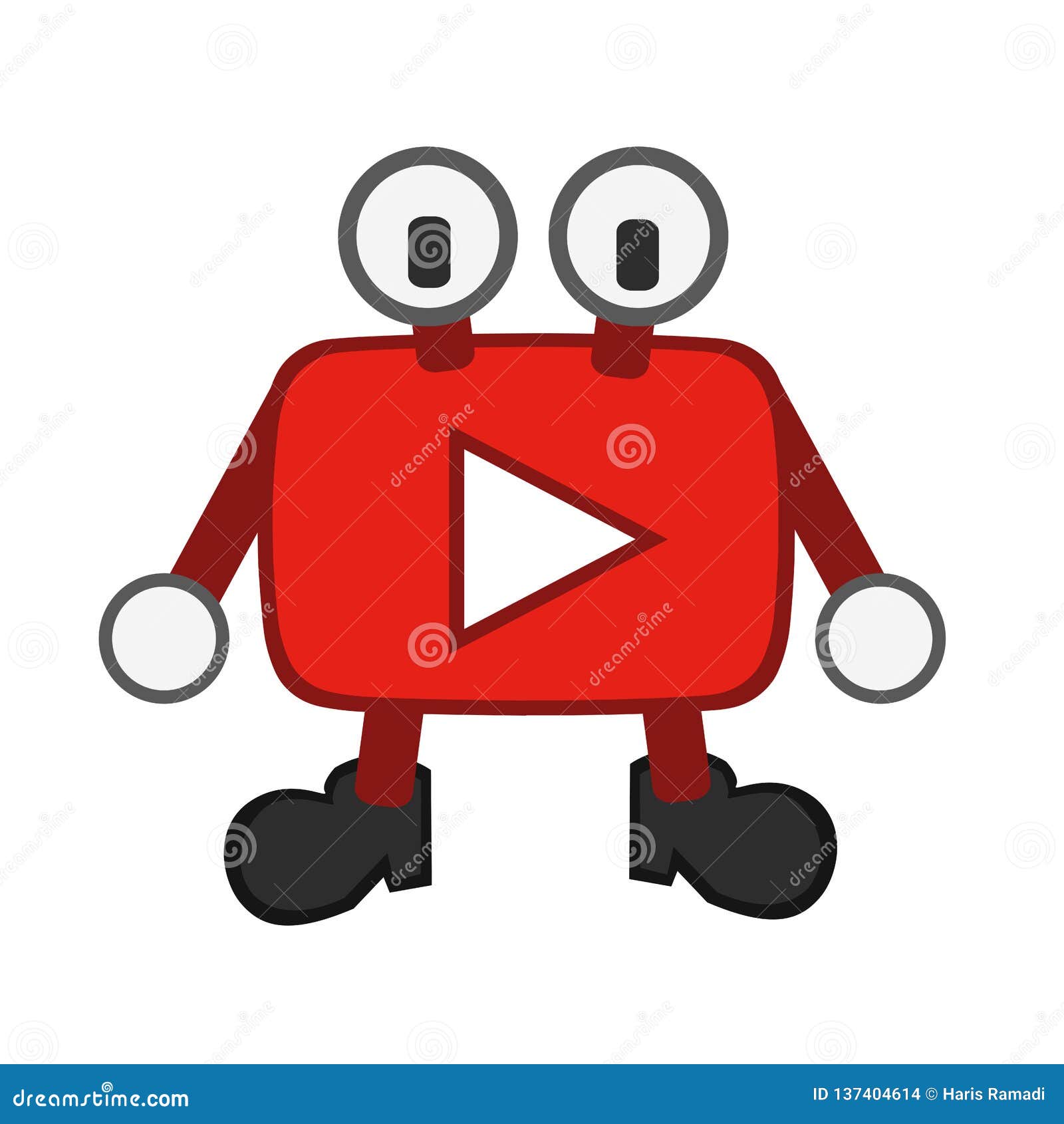 Funny Youtube Cartoon stock vector. Illustration of kids - 137404614 Funny Youtube Cartoon stock vector. Illustration of kids - 137404614