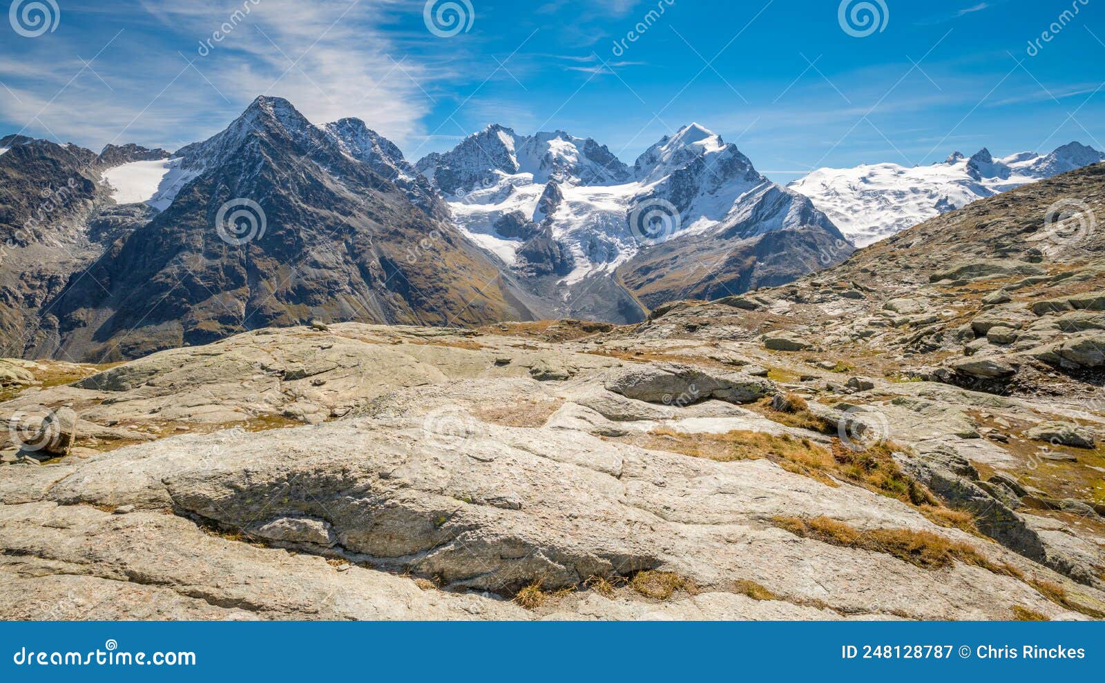 stunning landscapes at the mountain pass of fuorcla surlej switzerland