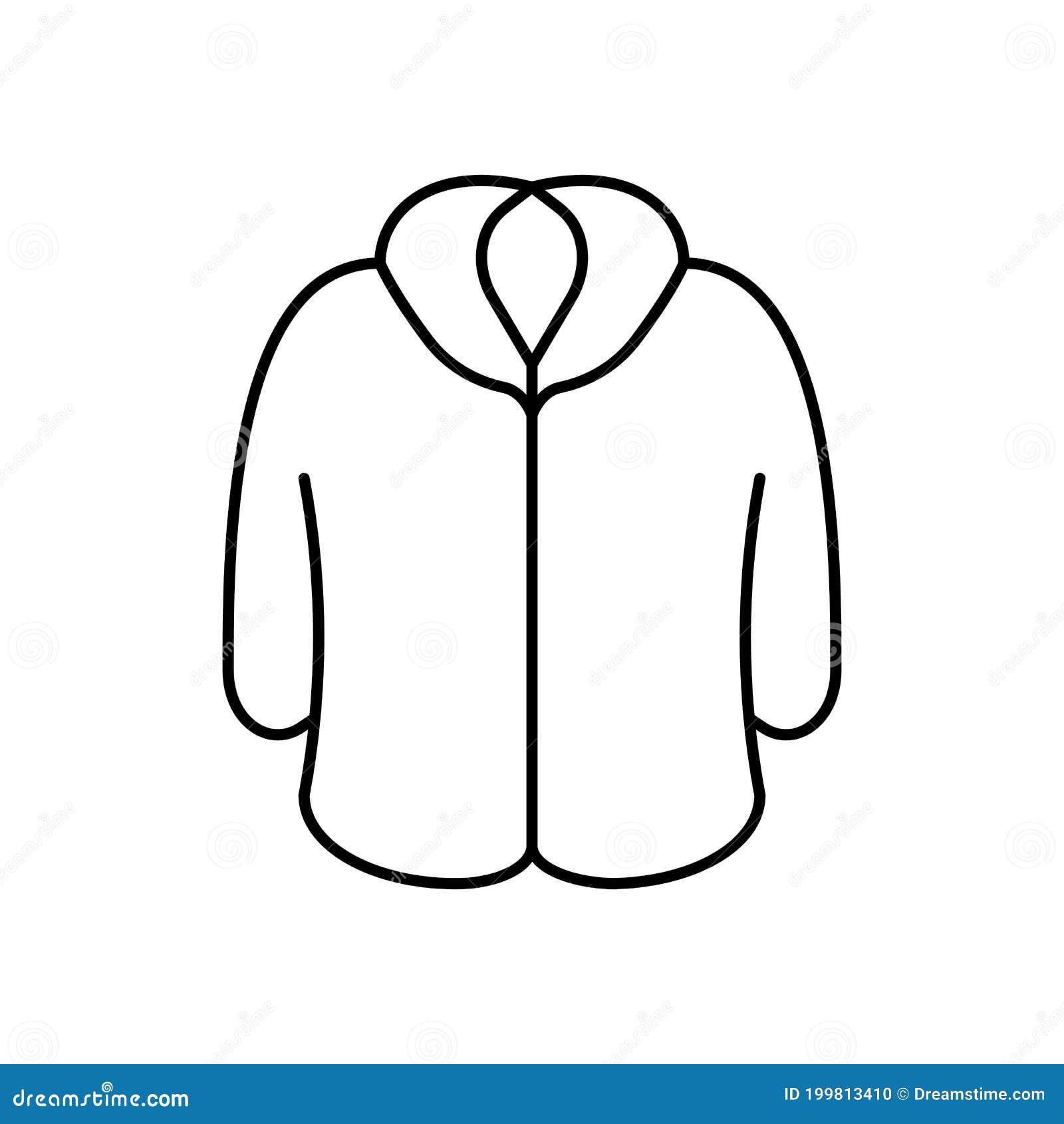 Fur Coat Icon Element Of Winter Clothes Icon For Mobile Concept And Web ...