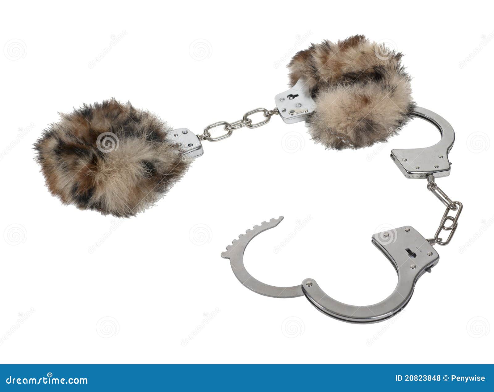 FurLined Handcuffs stock photo. Image of sexual, kinky 20823848