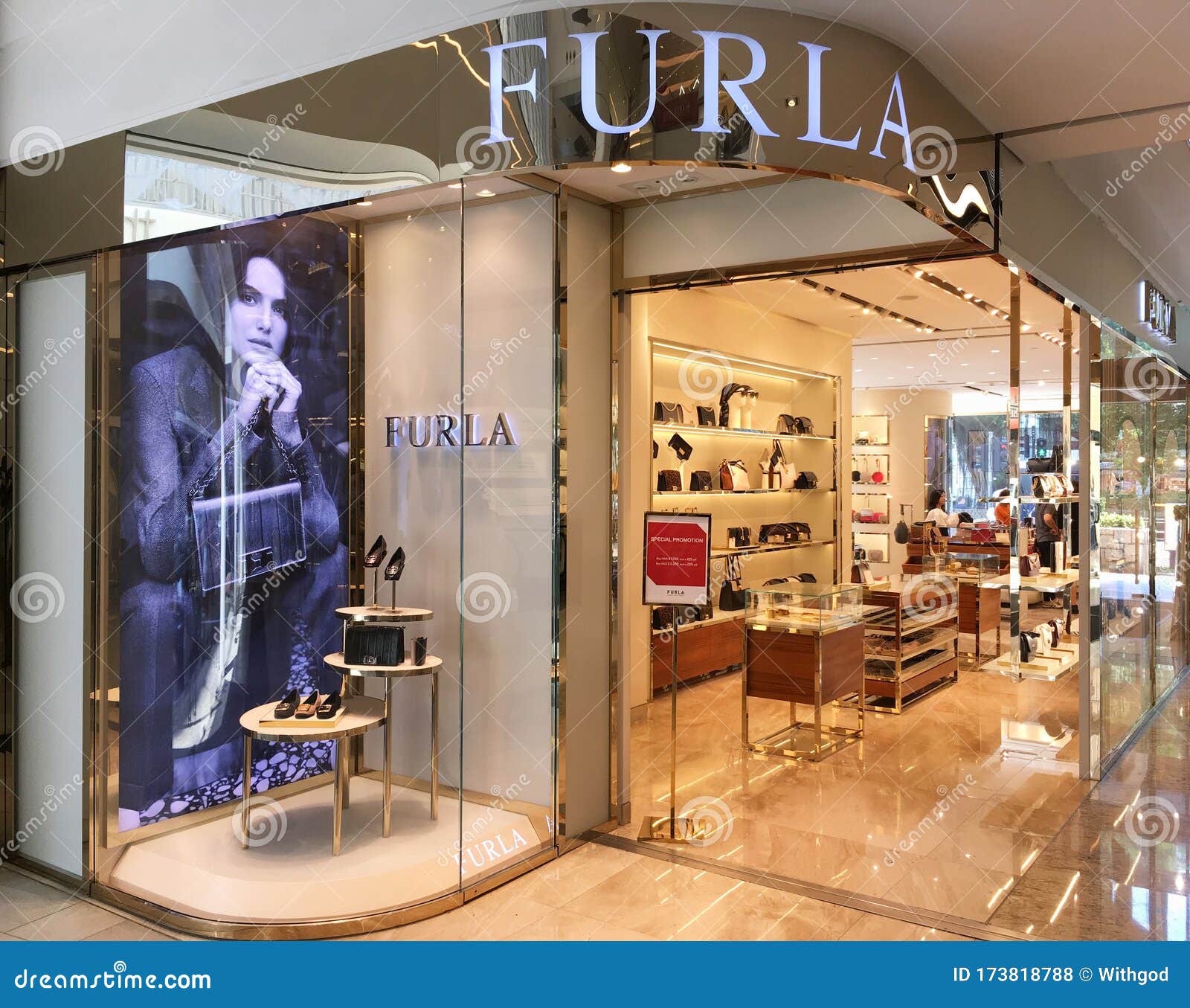 Furla Store at 1 Mall, Hong Kong Editorial Stock Photo - Image of customer, editorial: 173818788