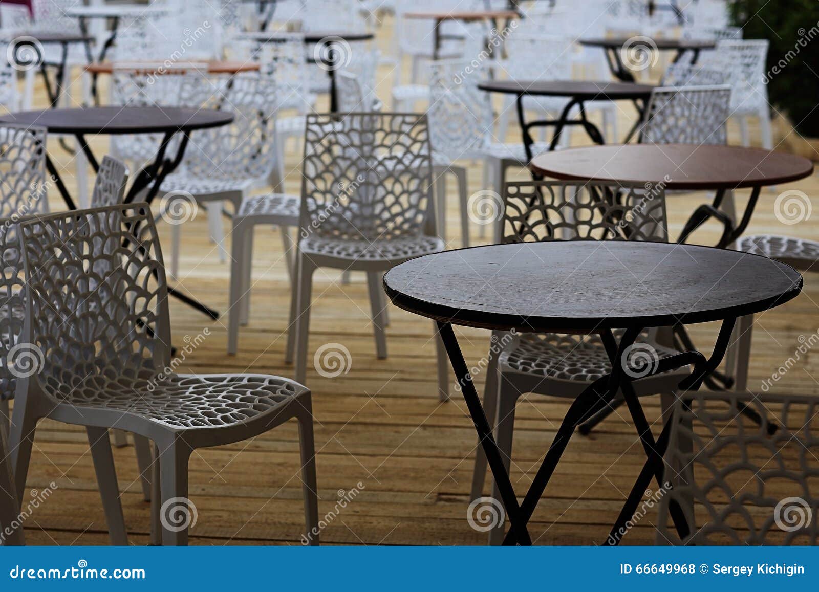 Furniture in the cafe stock photo. Image of arrangement 66649968