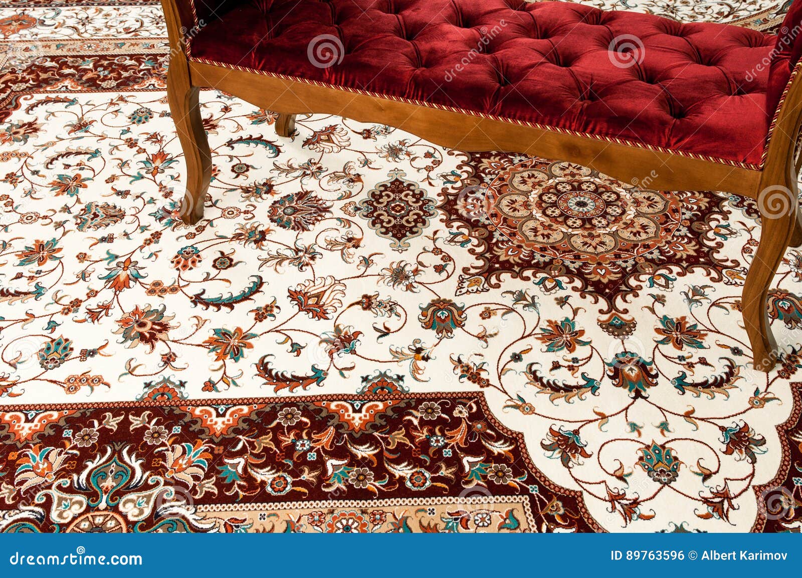Furniture on the carpet stock photo. Image of home, elegance 89763596