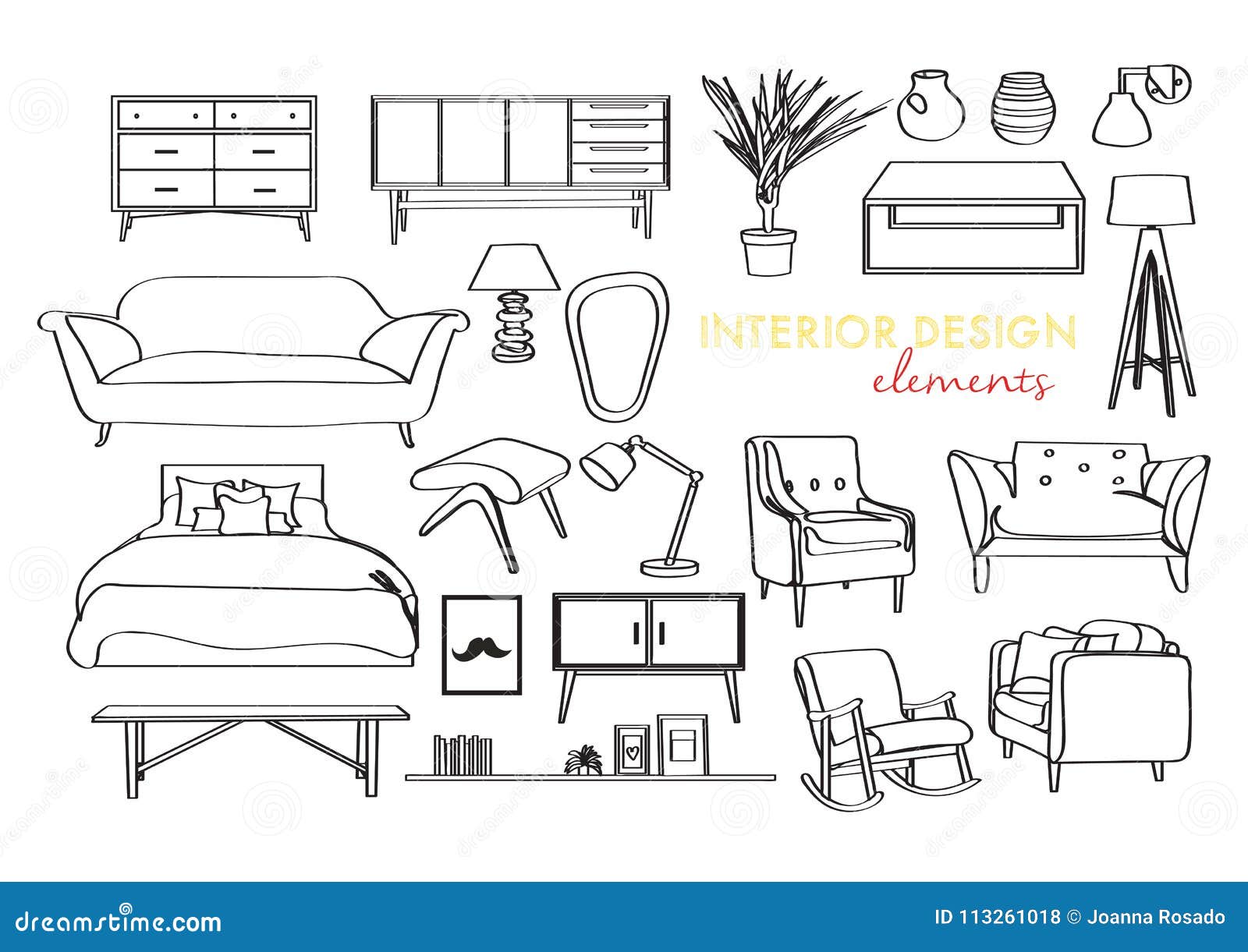 how to sketch interior design - YouTube