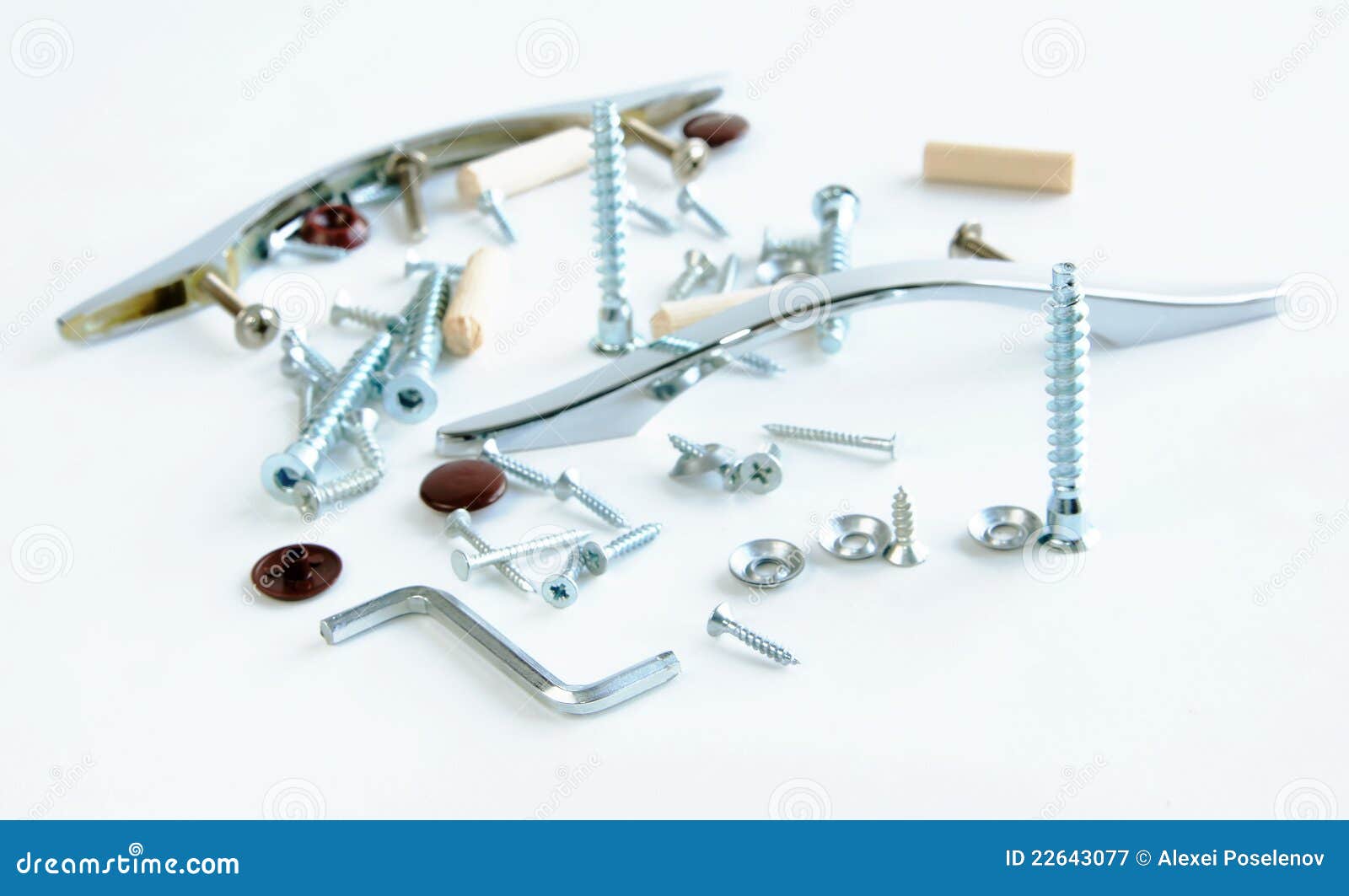 Furniture fittings stock image. Image of high, accessories 22643077