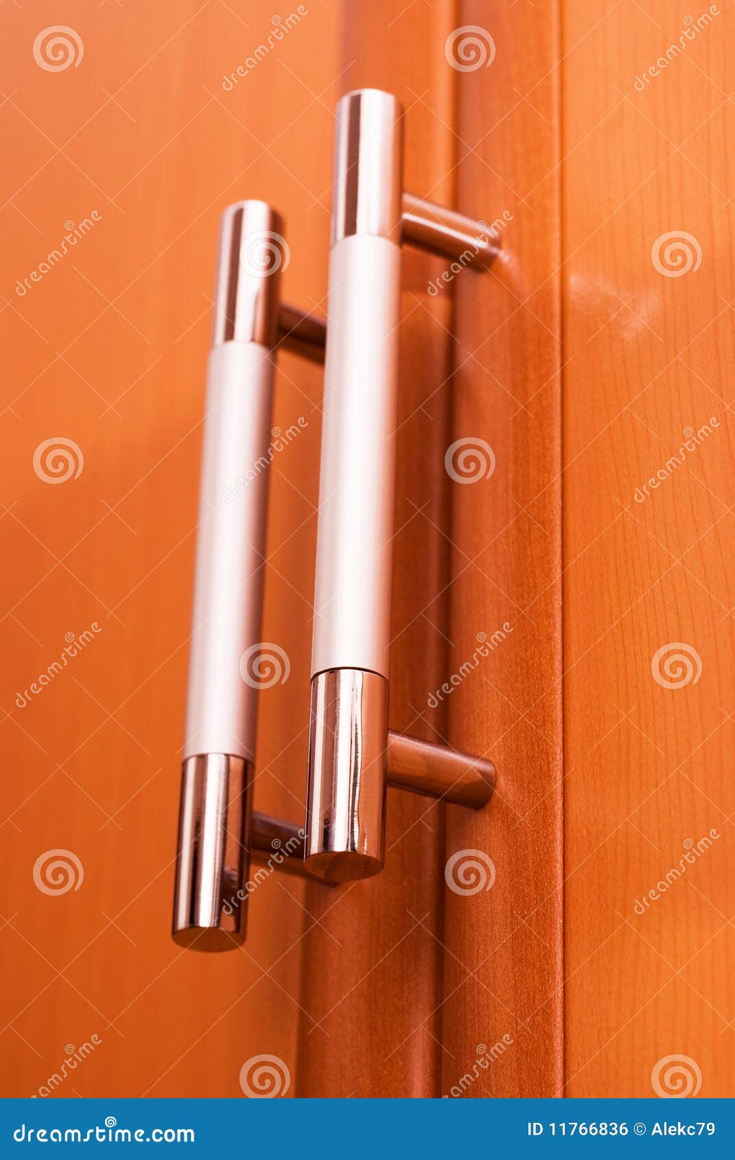 Furniture Handles on the Doors Stock Photo Image of metal, iron 11766836