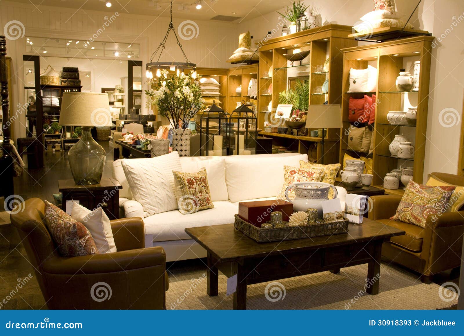 Furniture And Home Decor Store Stock Image Image Of Indoors