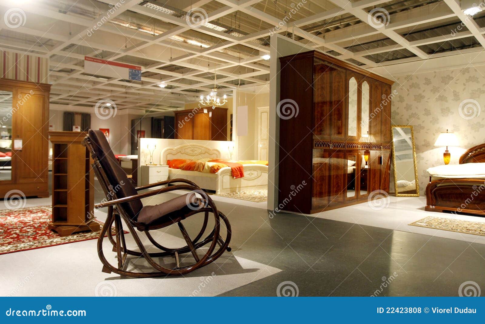 Furniture store stock photo. Image of domestic, modern 22423808