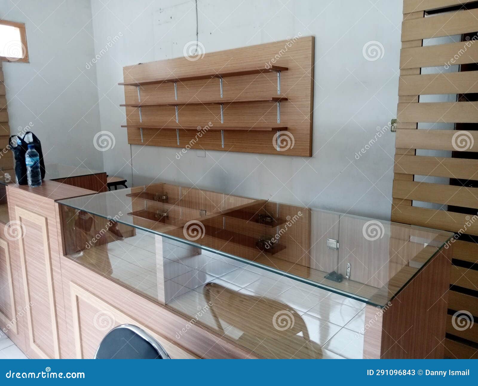 Furniture Store Wood Table and Display Stock Image Image of table