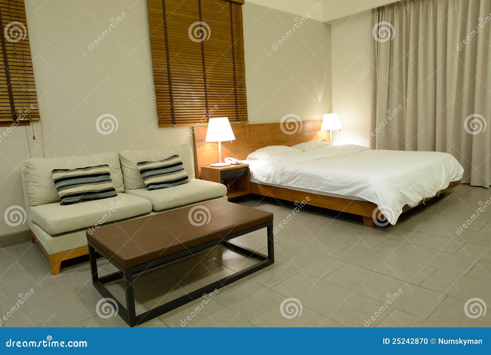 The Furniture in Studio Room. Stock Photo Image of room, light 25242870