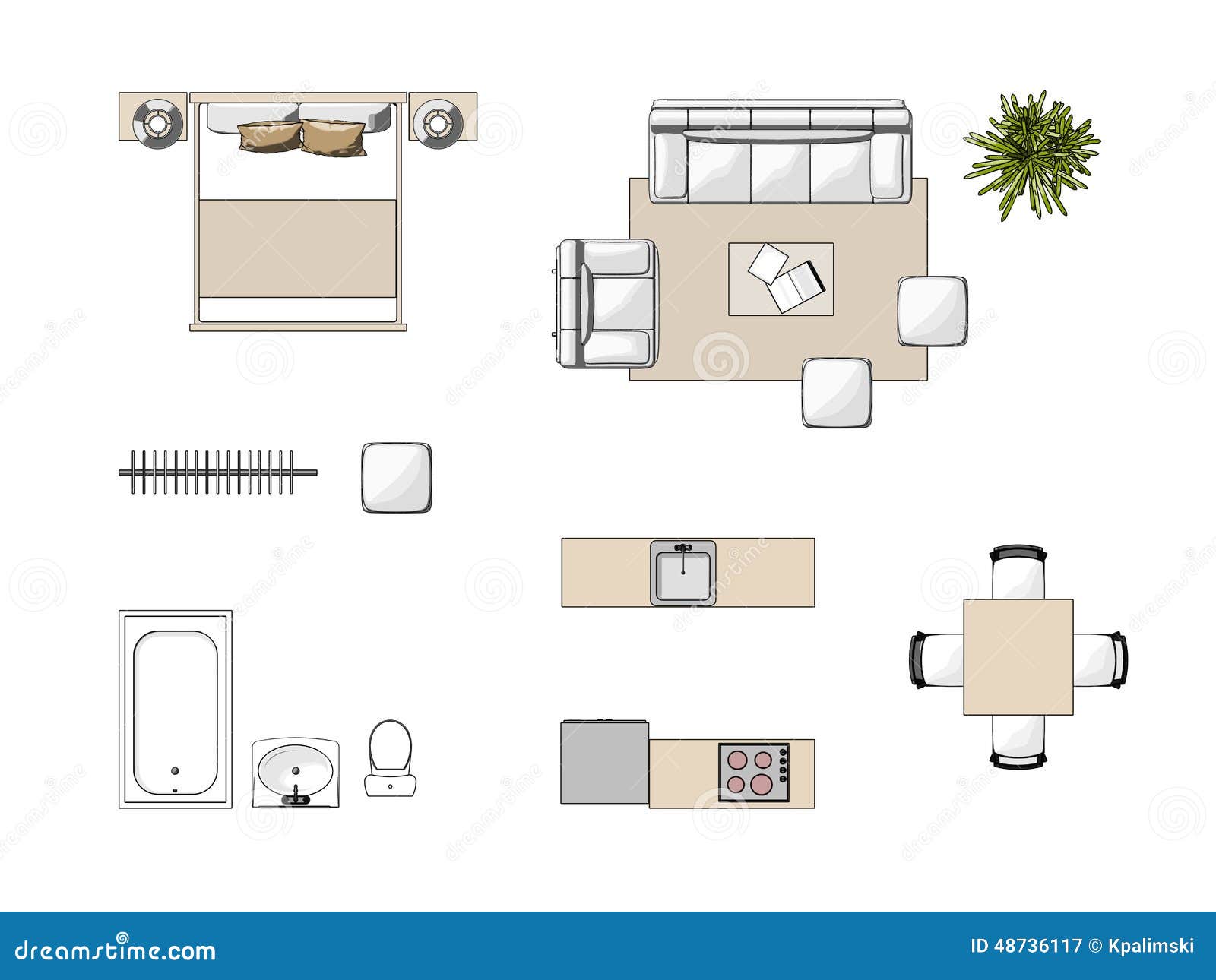 kitchen plan clipart - photo #8