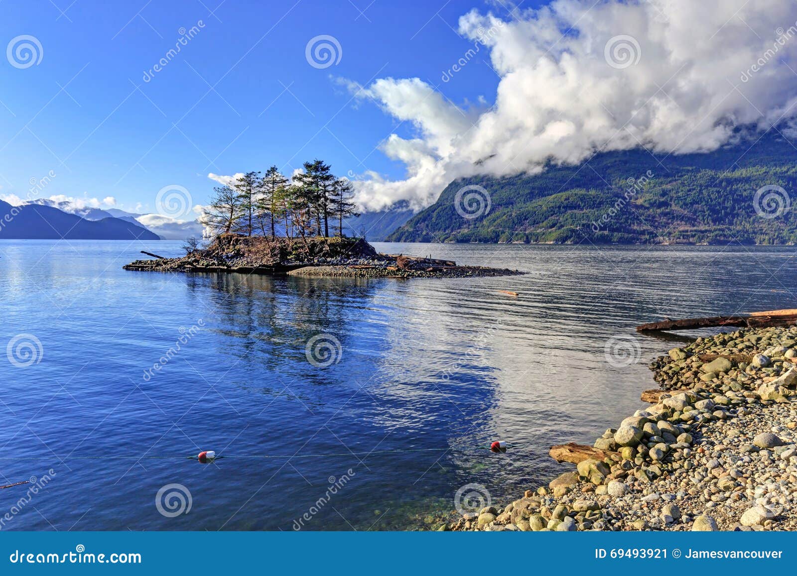 Furry Creek stock image. Image of canada, tree, wind 69493921