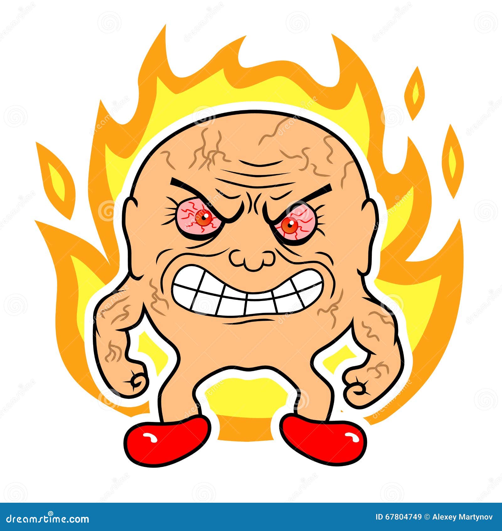 Fury Stock Vector - Image: 67804749