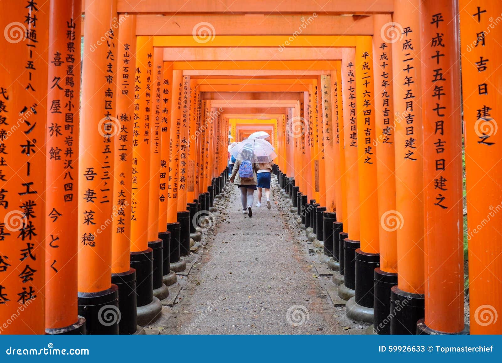Fushimi Inari寺庙在京都日本库存图片 图片包括有inari寺庙在京都日本 Fushimi