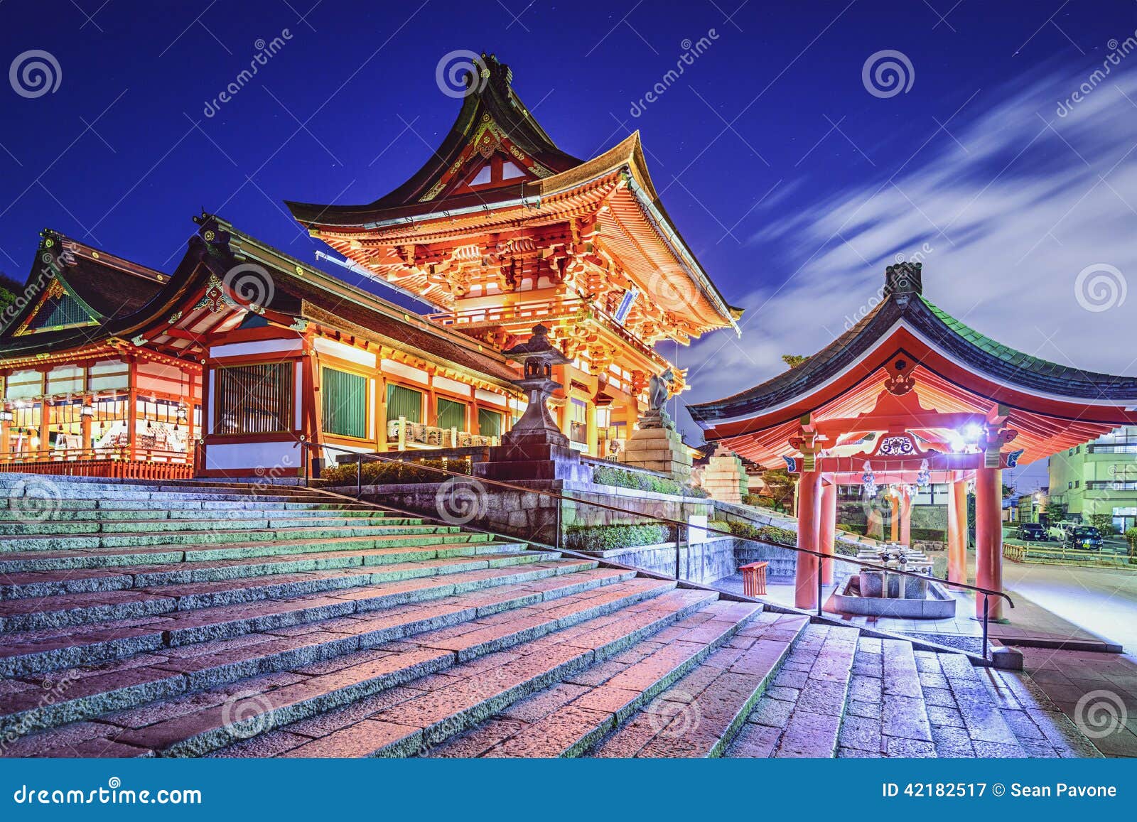 Fushimi Inari Taisha Shrine in Kyoto, Japan.