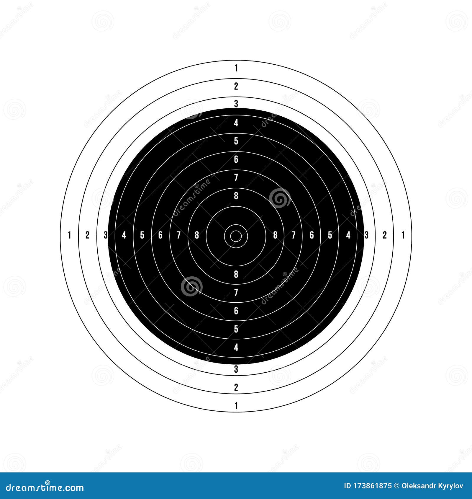 Cible Réaliste En 3d Pour Fusil Ou Pistolet