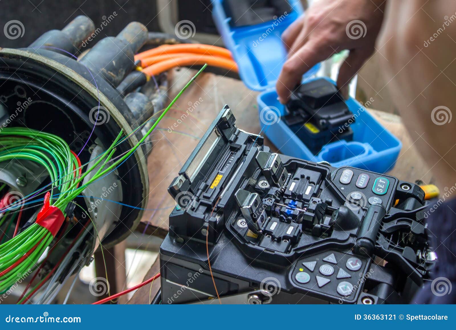 Fusion Splicing Machine, Fiber Optic Cable, Connectors, Termination