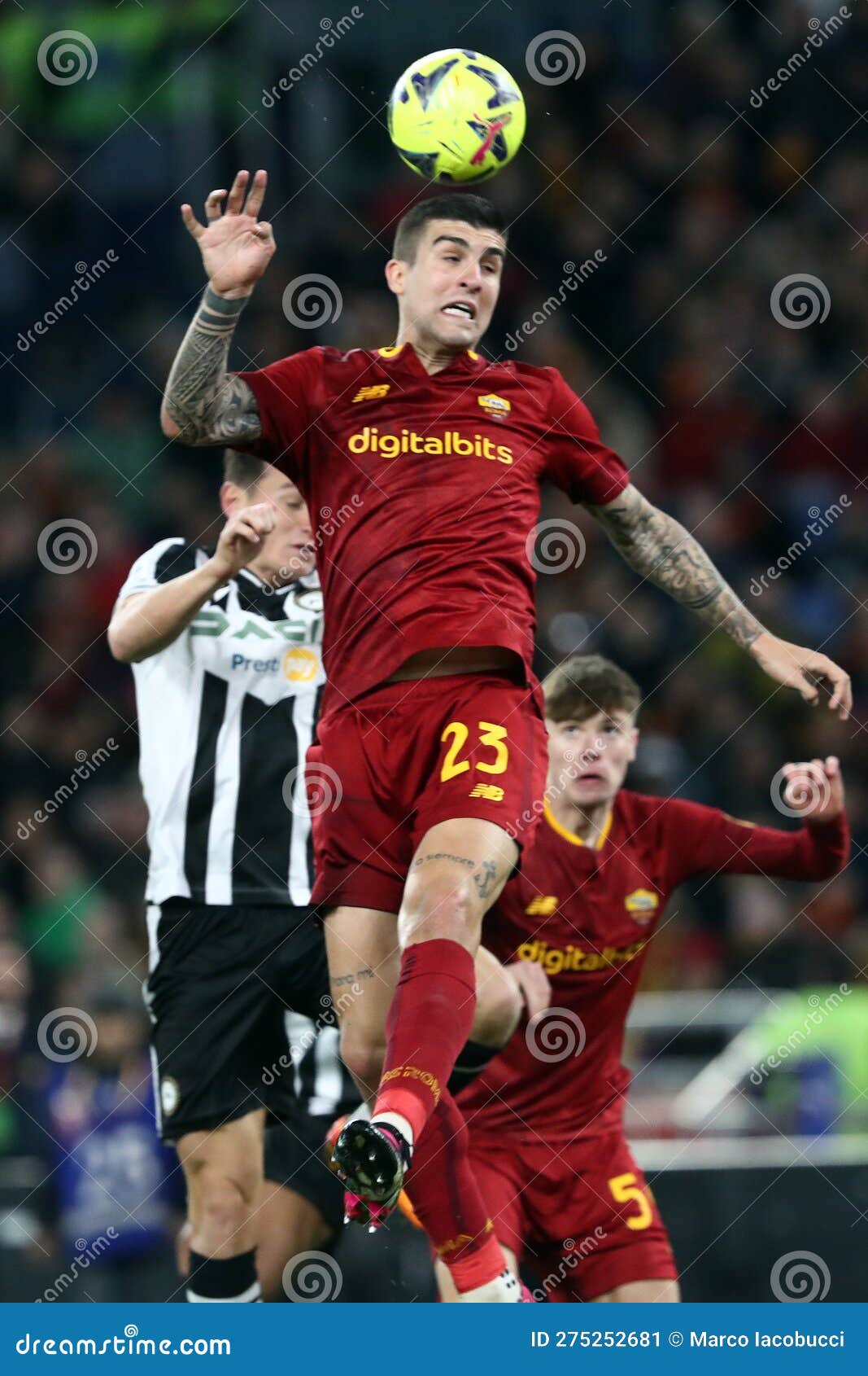 Futebol : Serie a 2022 2023 Jogo Dia 30 Como Roma Vs. Estádio Olímpico De  Calcio Udinês Em Roma Foto Editorial - Imagem de entre, abril: 275252301