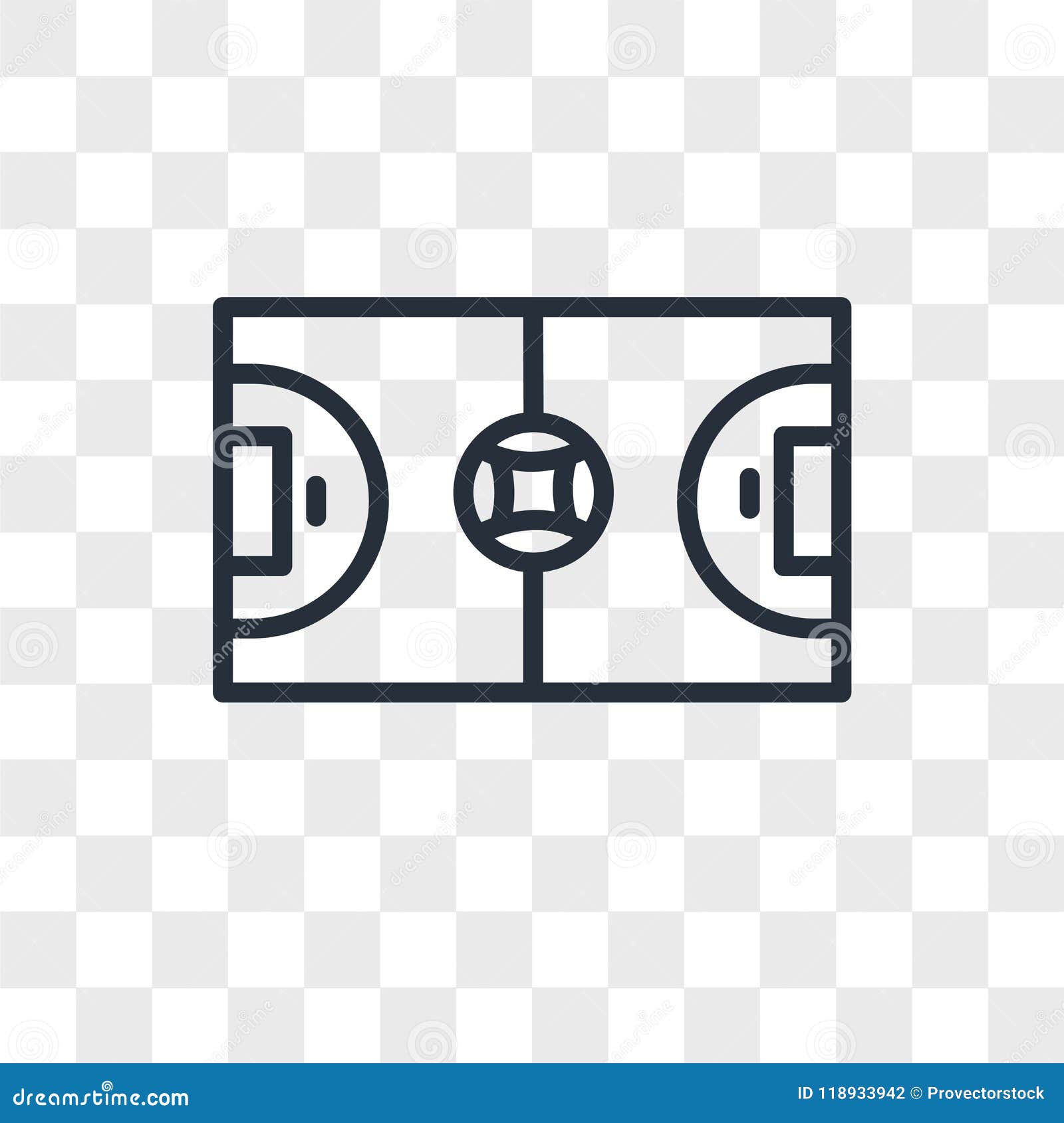 Futsal Vector Icon Isolated On Transparent Background, Futsal Logo