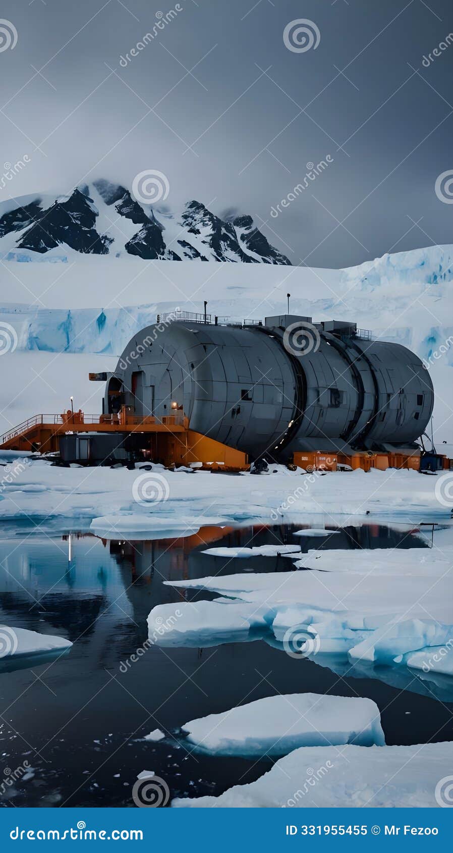 future antarctic base real live action -3