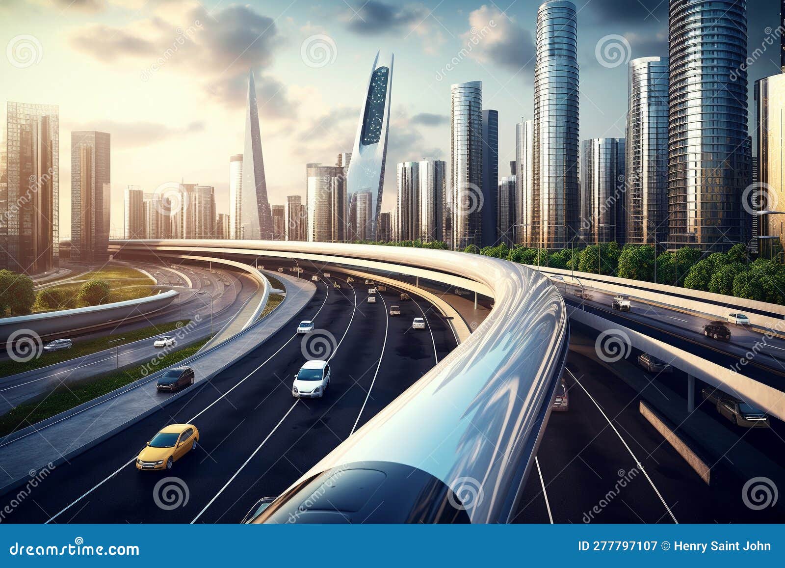 Future of Mobility Photorealistic Renderings of Innovative