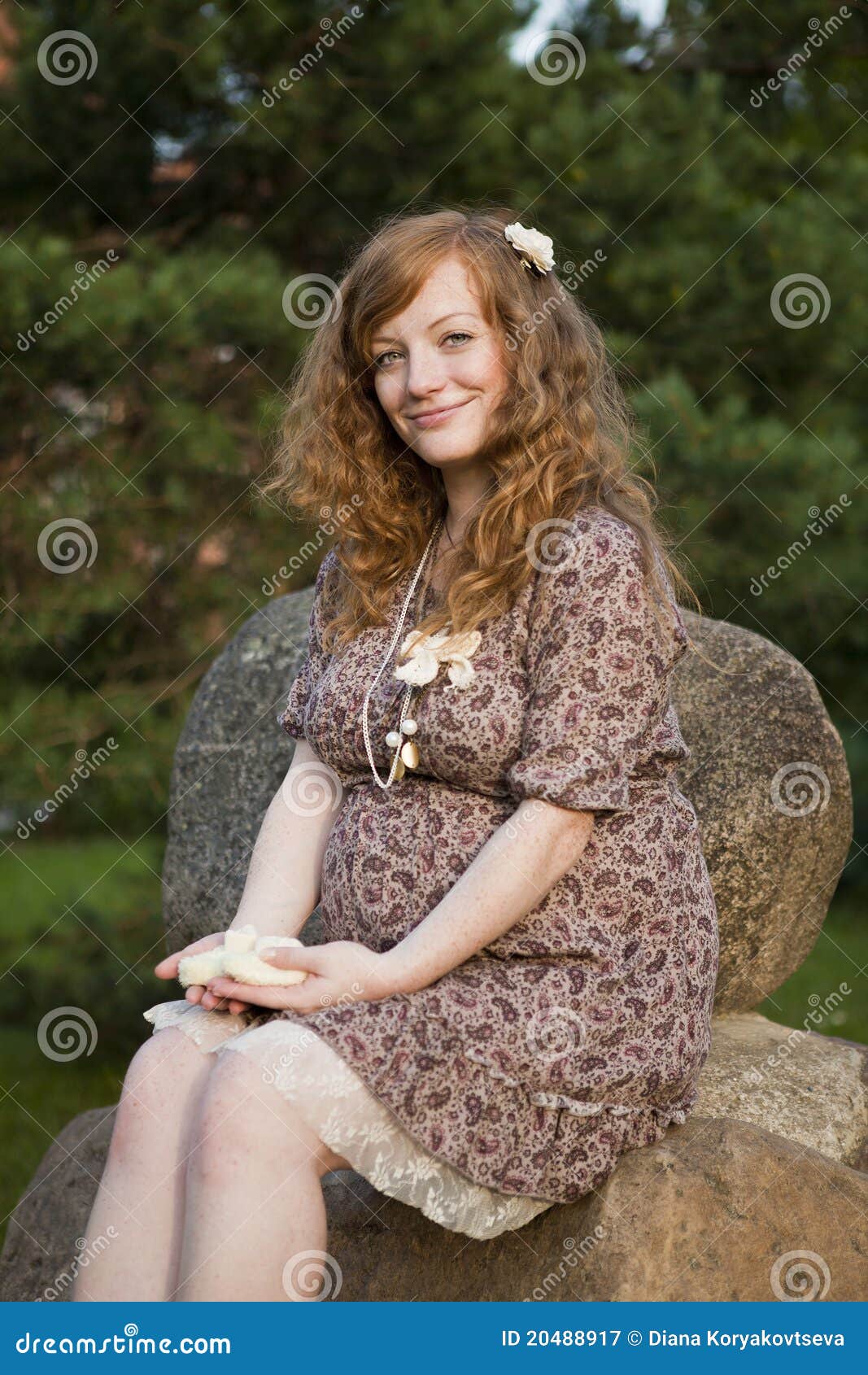 Future Redhead Mom Stock Image Image Of Girl Russian