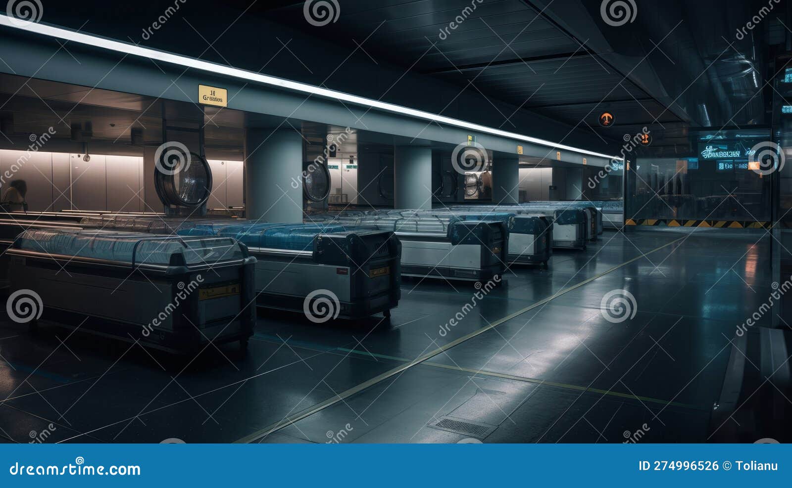 Futuristic Airport AIpowered HUID Interfaces & Predictive Analytics