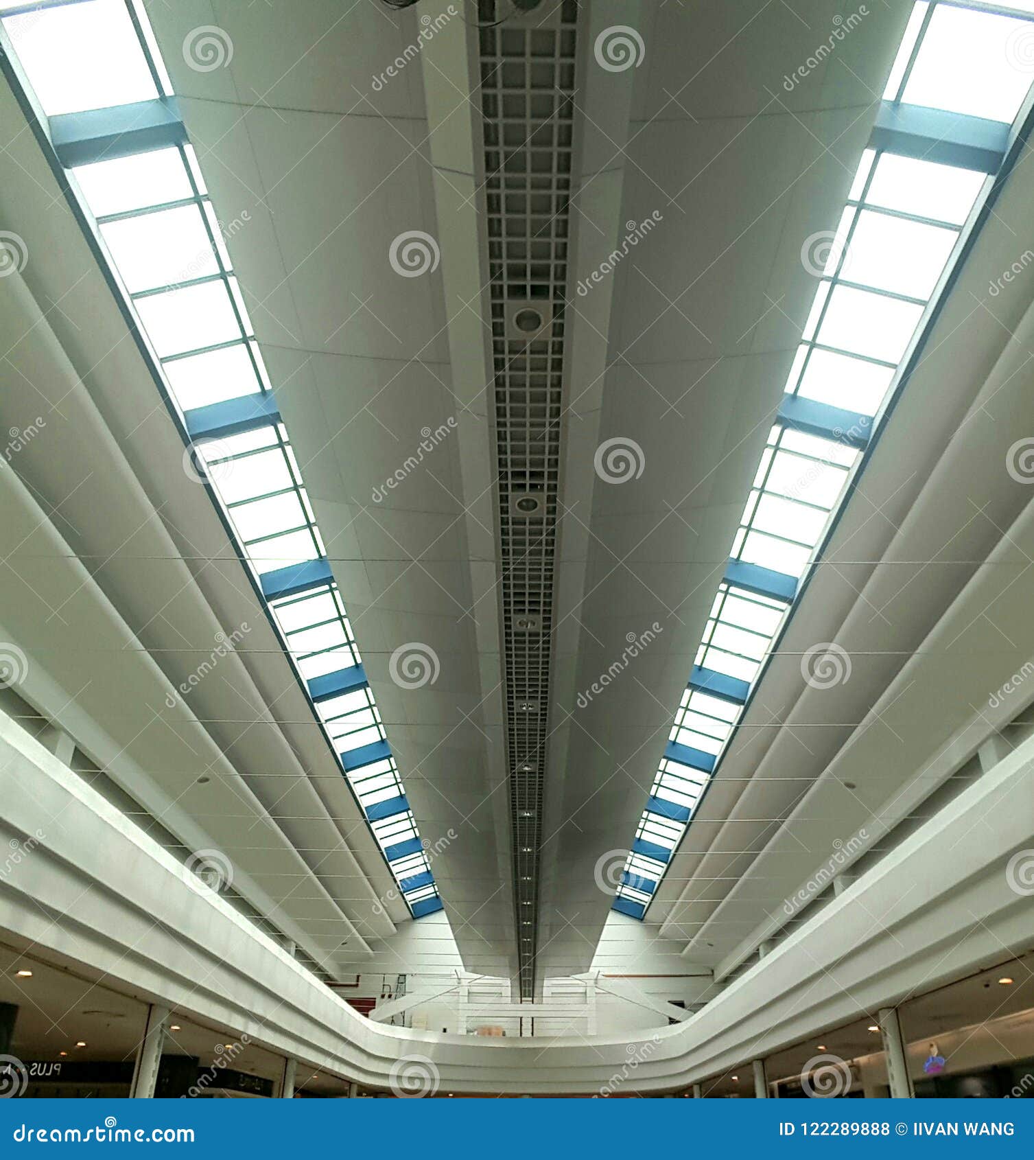 Futuristic Ceiling Design Stock Photo Image Of Which 122289888