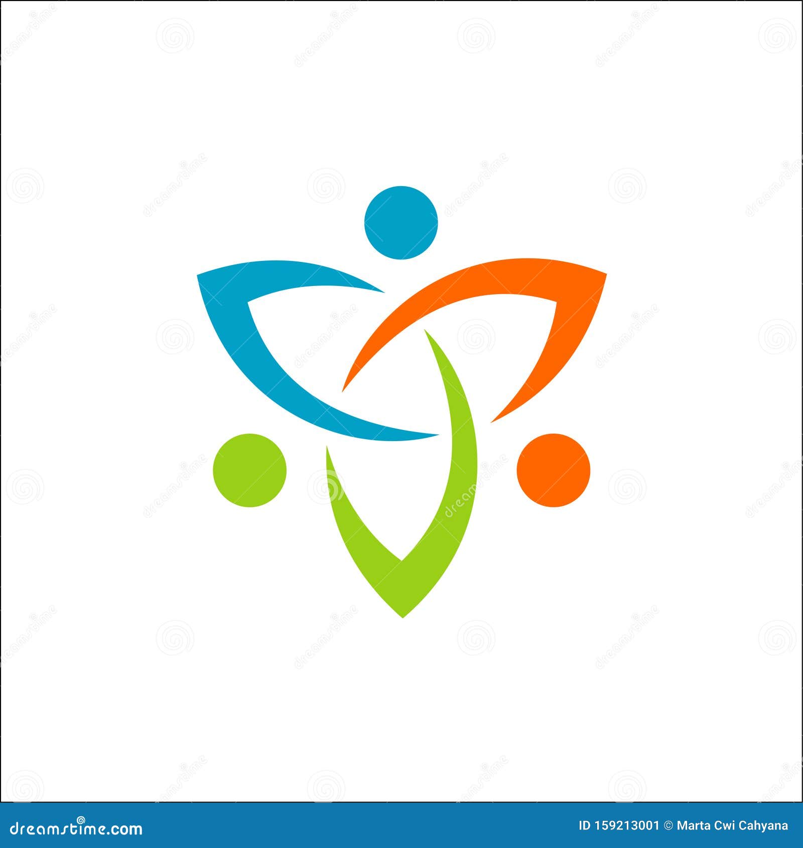 Futuristic Community Logo Vector Icon Elements Template Stock Vector ...