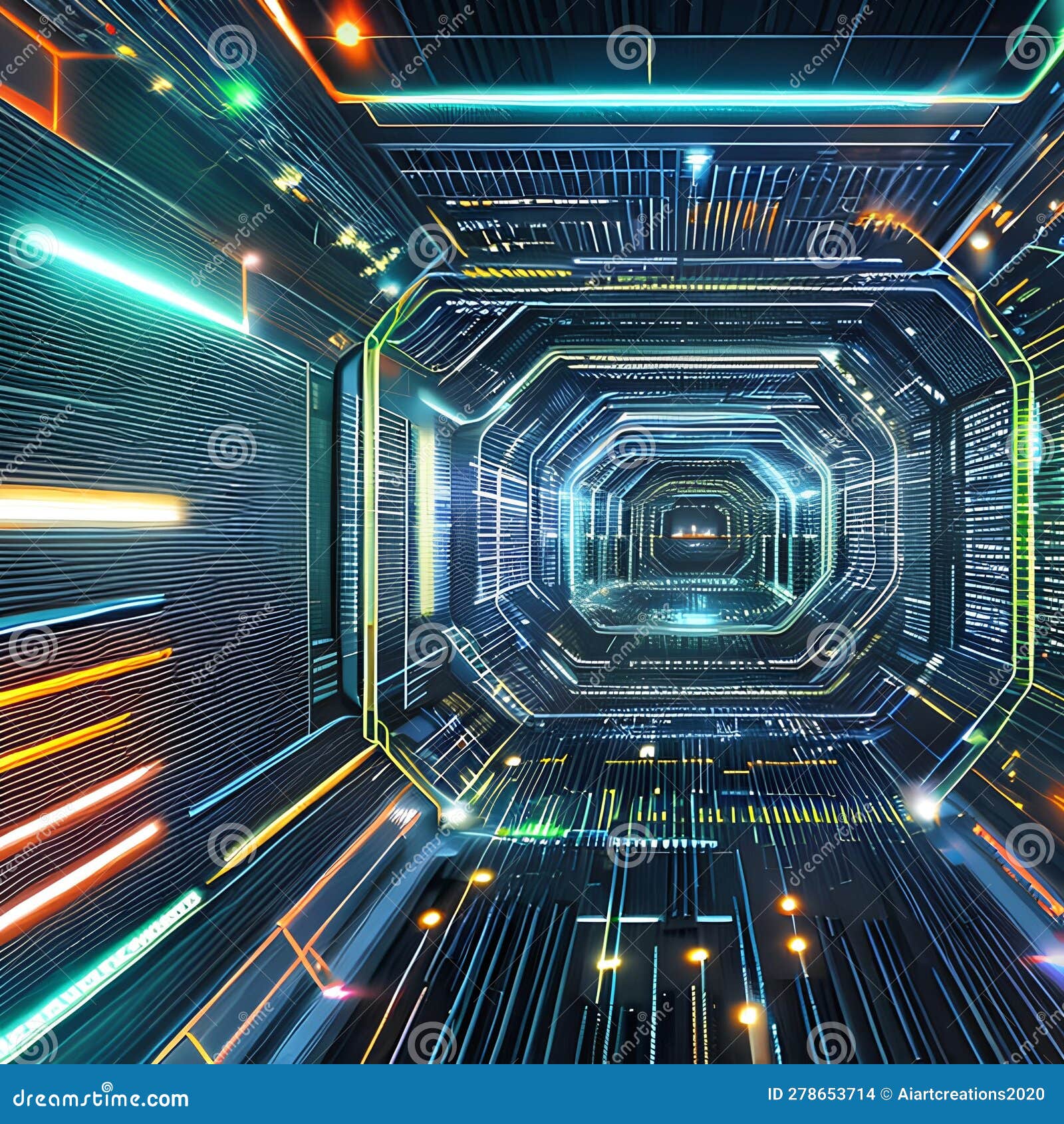 719 futuristic cyber circuit: a futuristic and sci-fi-inspired background featuring a cyber circuit in sleek and high-tech color