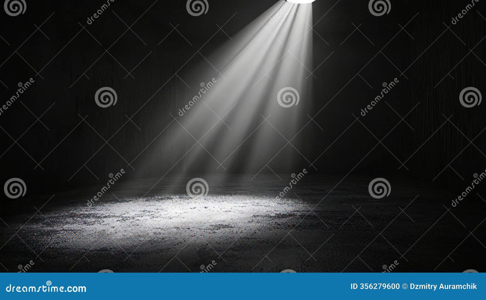 A Futuristic Dark Stage Background Featuring an Abstract Room with a  Spotlight Pattern and Blue Light Lines Stock Photo - Image of studio, show:  356279600, image size:1600x987