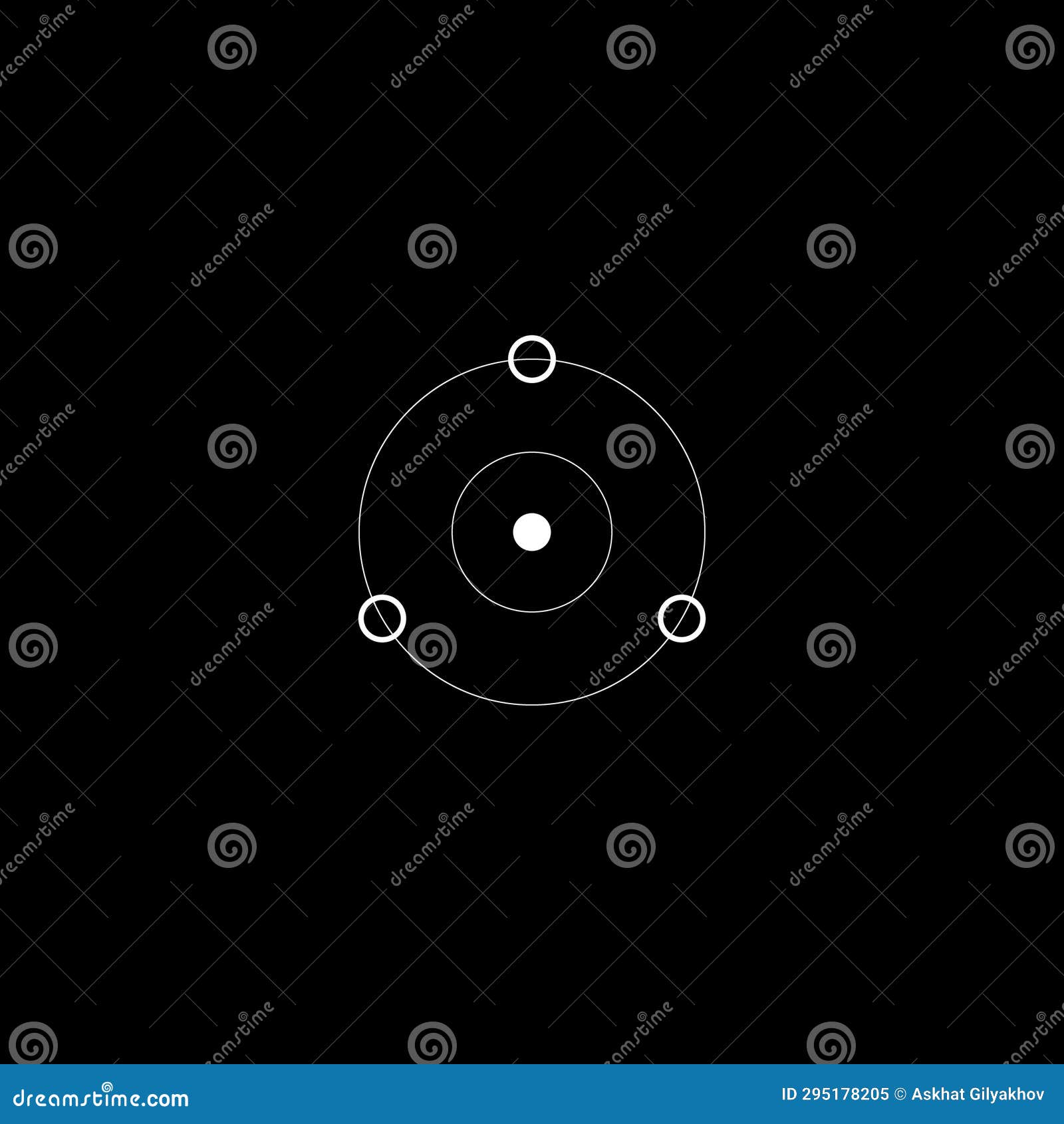 futuristic gui circle target, tech aim, hud reticle, cyberpunk aesthetics