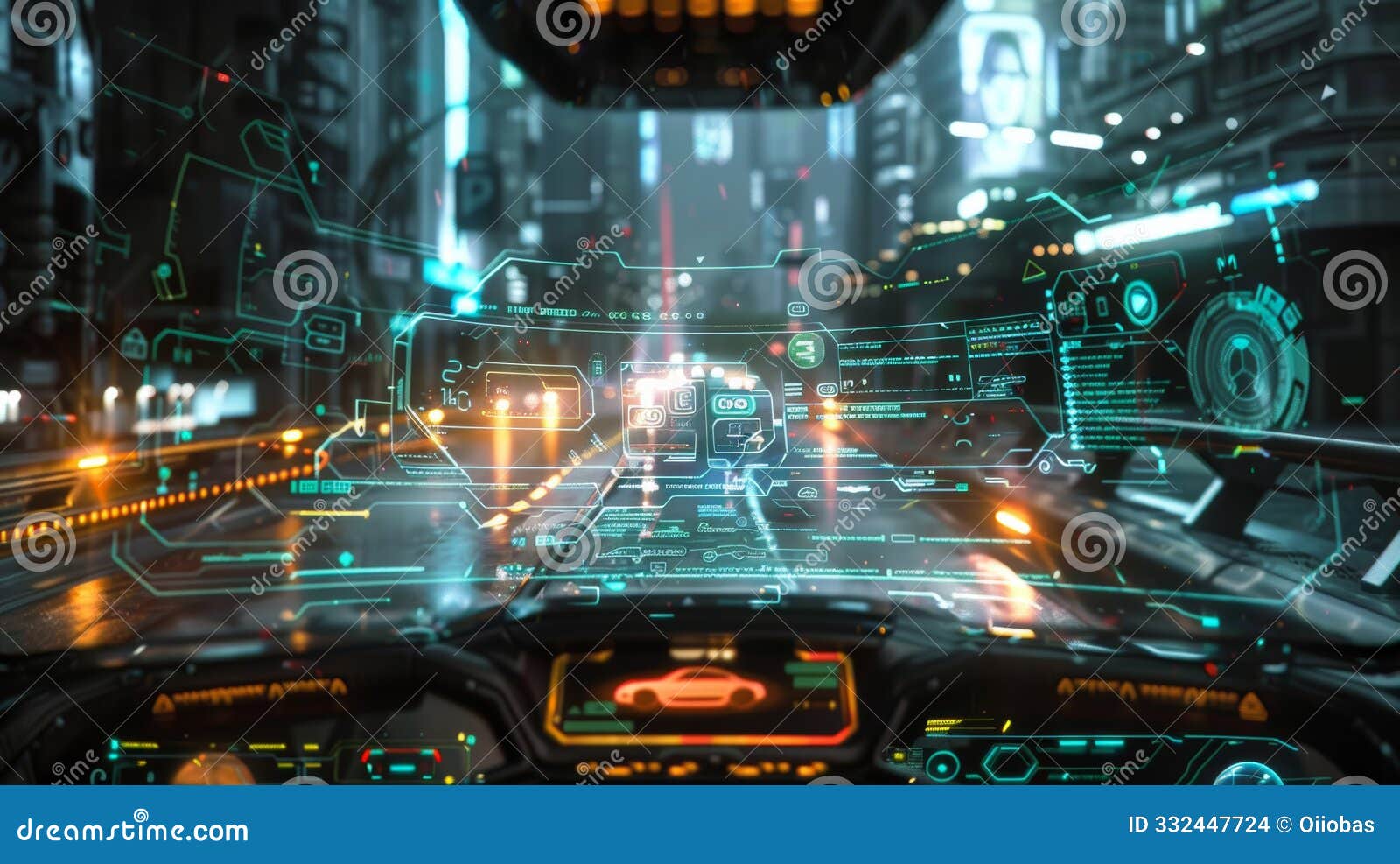 futuristic huds: enhancing the digital display experience