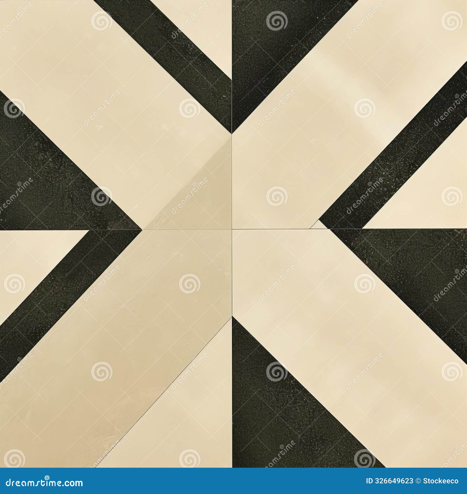 khaki tile mosaic pattern in hyperspace noir style 
