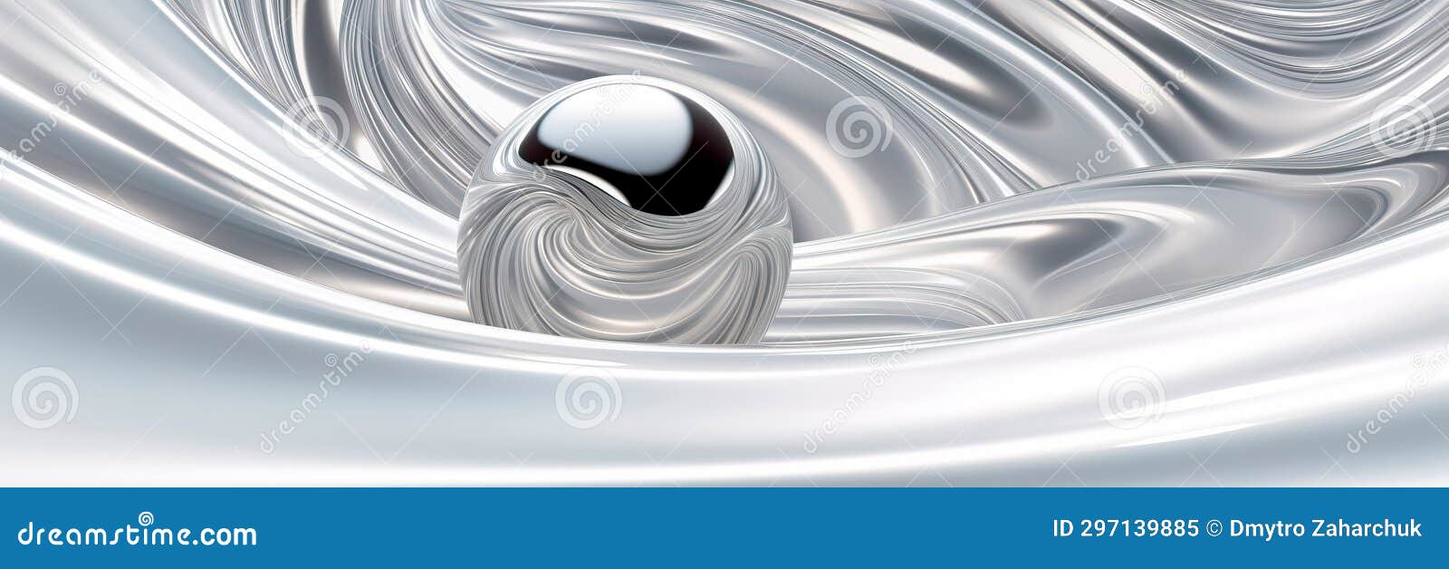 futuristic metallic marble with a metallic sheen and high-tech futuristic patterns. generative ai