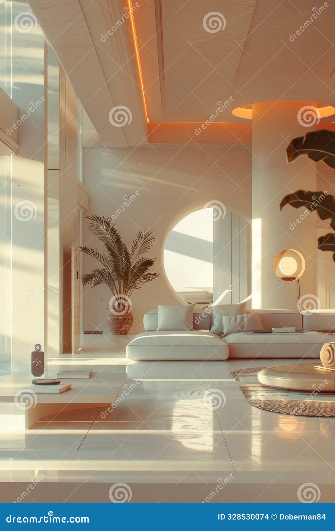Interiors Futuristic Living Spaces Stock Photos - Free \u0026 Royalty-Free Stock  Photos from Dreamstime, image size:1066x1690