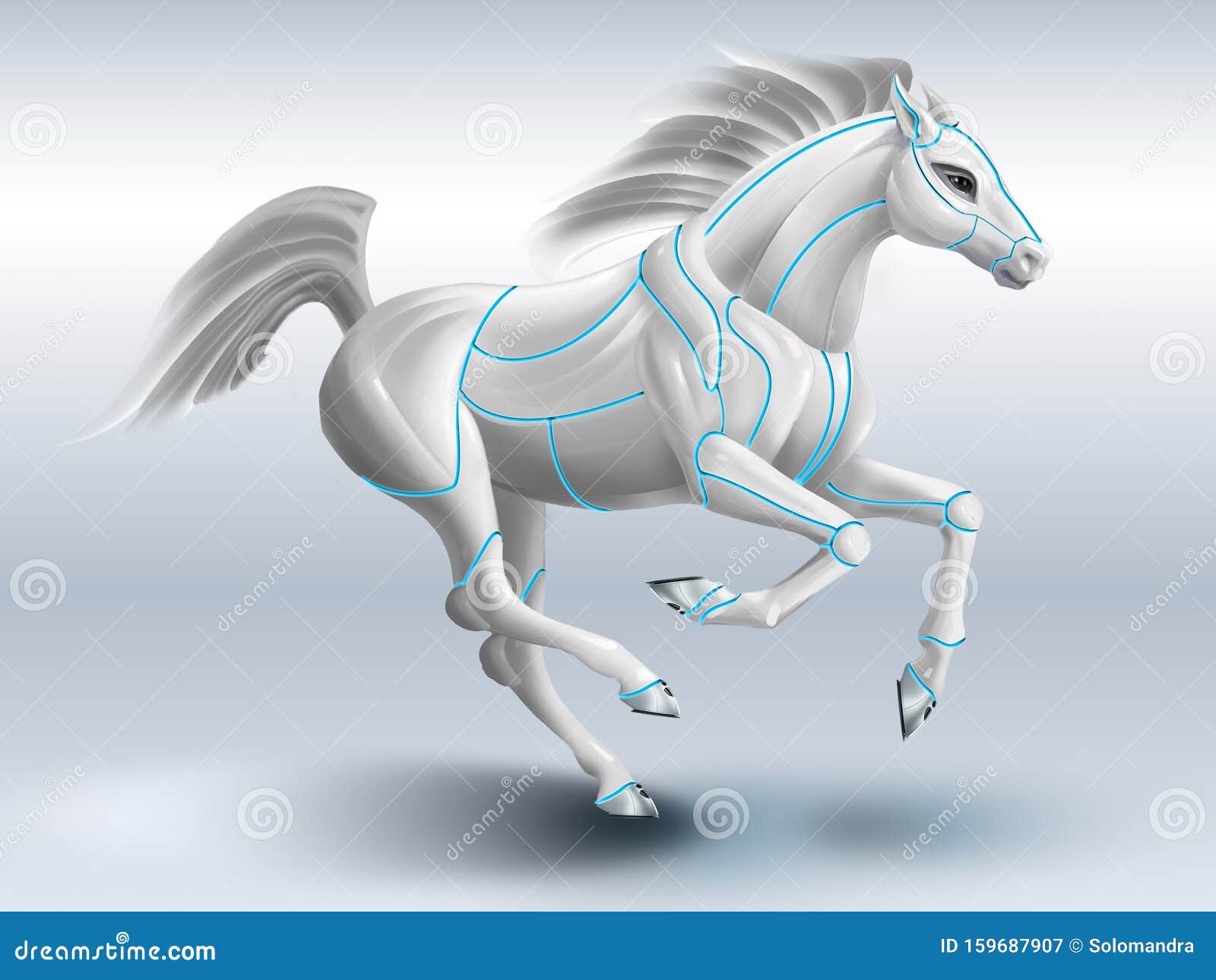 Horse 3D computer graphics Animal, horse, horse, 3D Computer