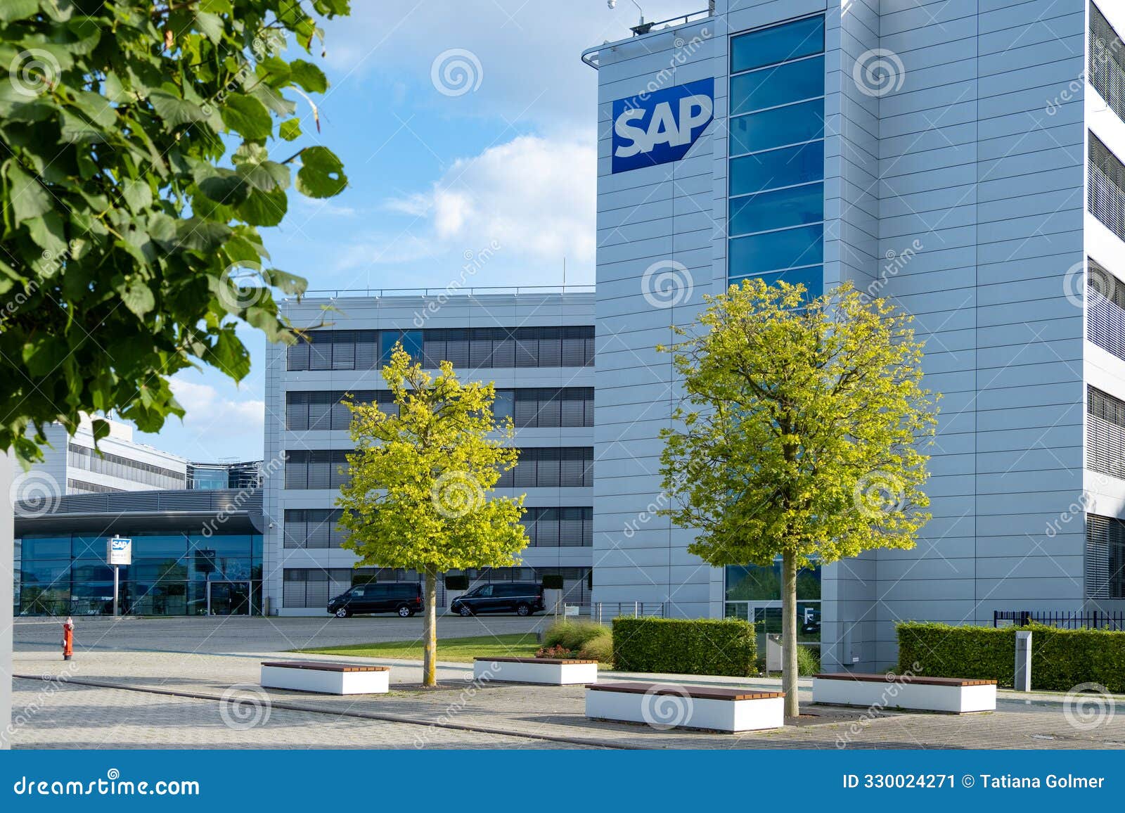Futuristic SAP Campus in Europe with Open Spaces and Collaborative